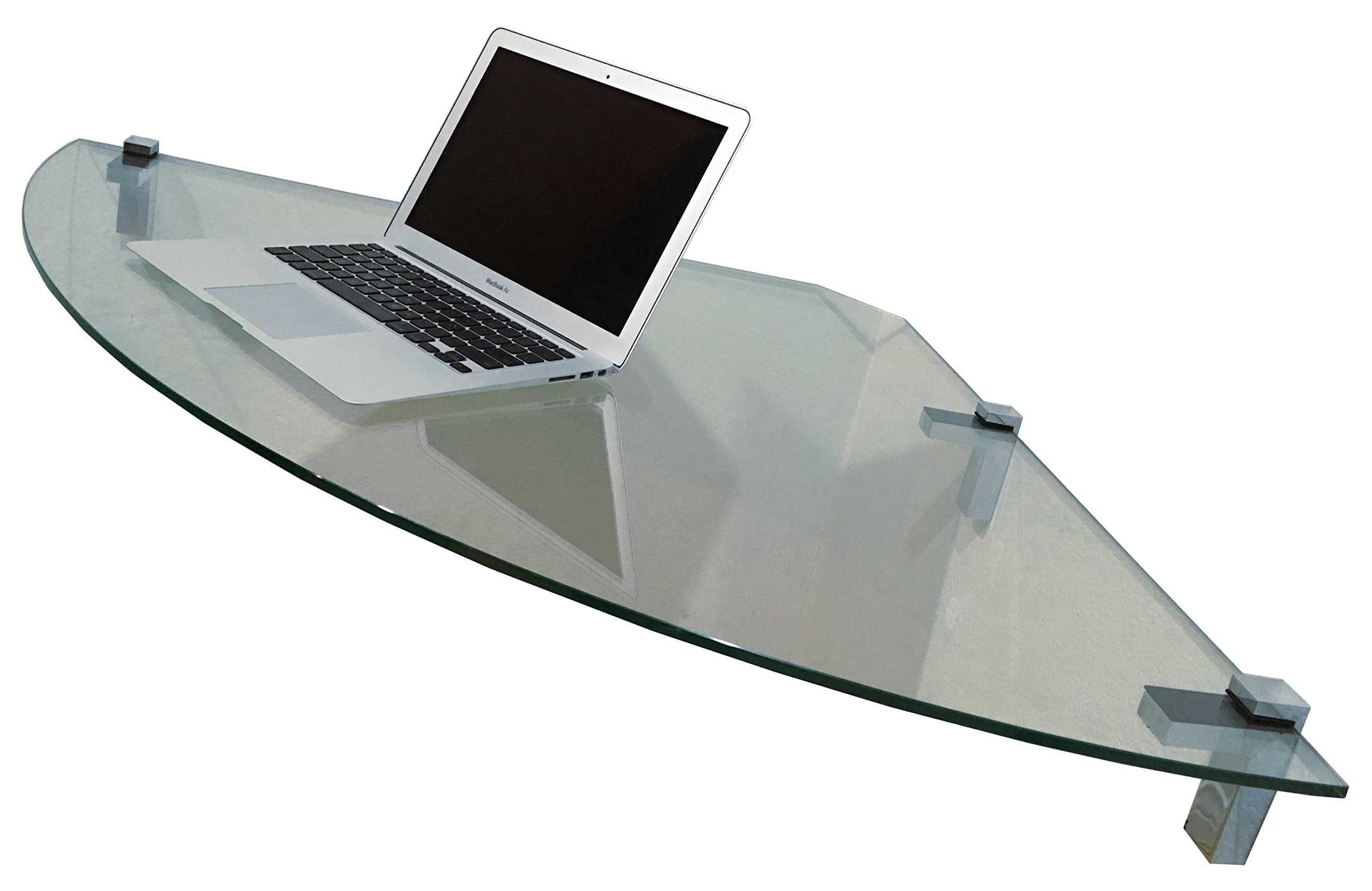 iSpace Corner Desk (Clear)