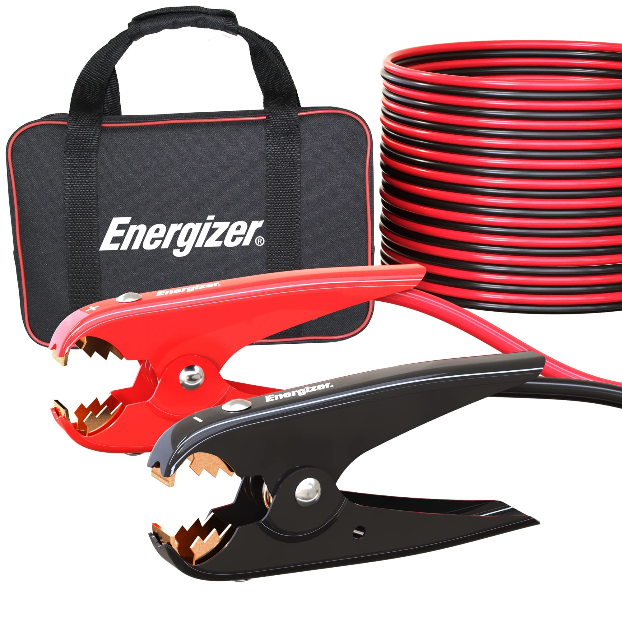 2 Gauge - 20 FT Energizer Jumper Cables