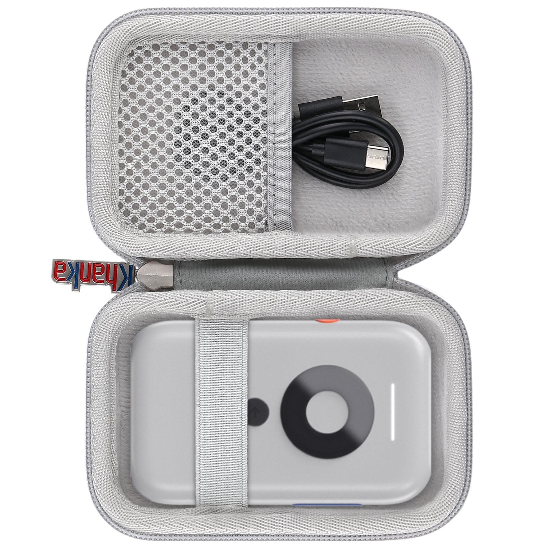 Khanka Hard Case Compatible with XREAL Beam,Protective Storage Cover for XREAL Air Ultimate Companion with Lanyard (Case Only)