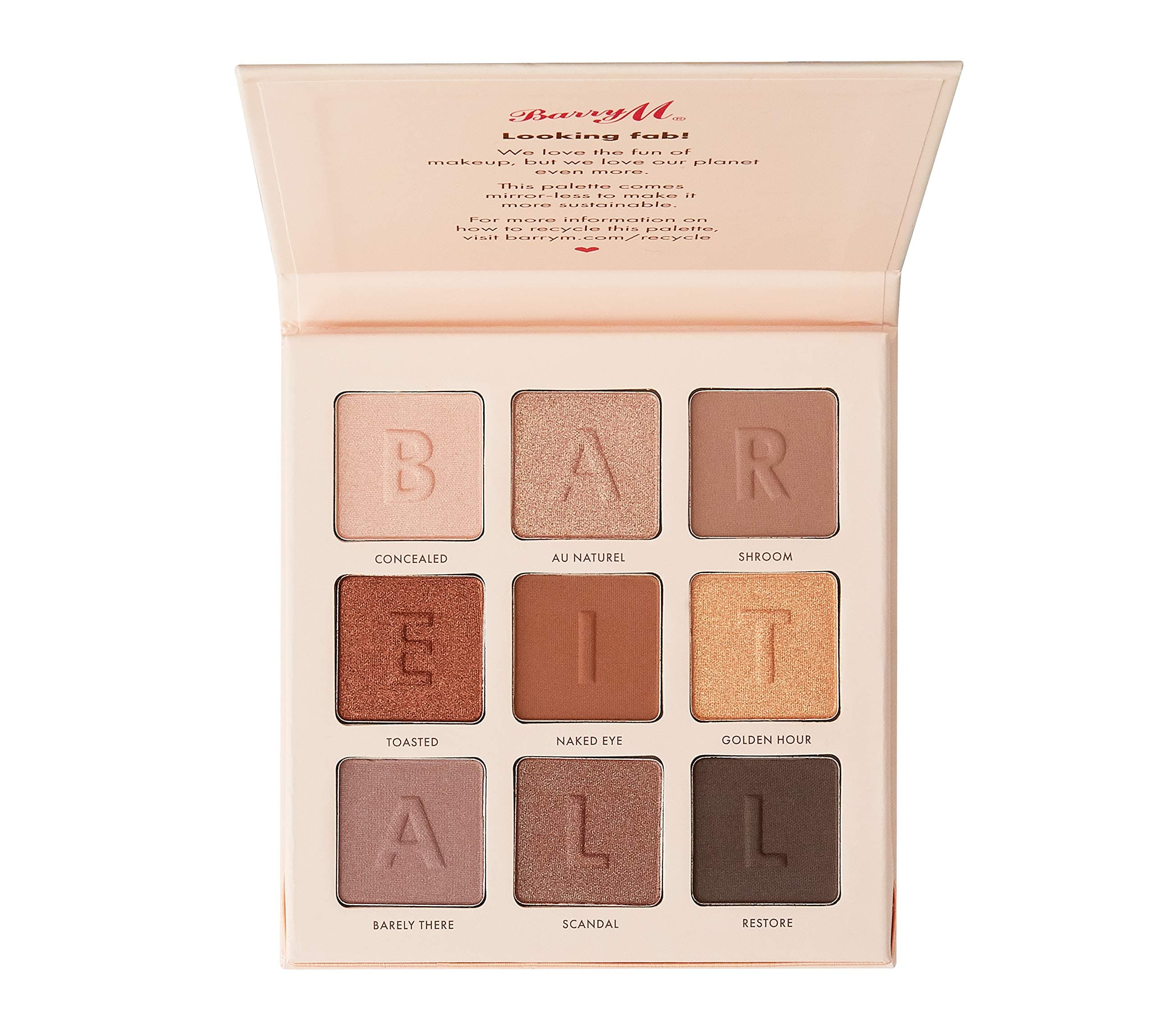 Cosmetics Bare It All Natural Eyeshadow Palette