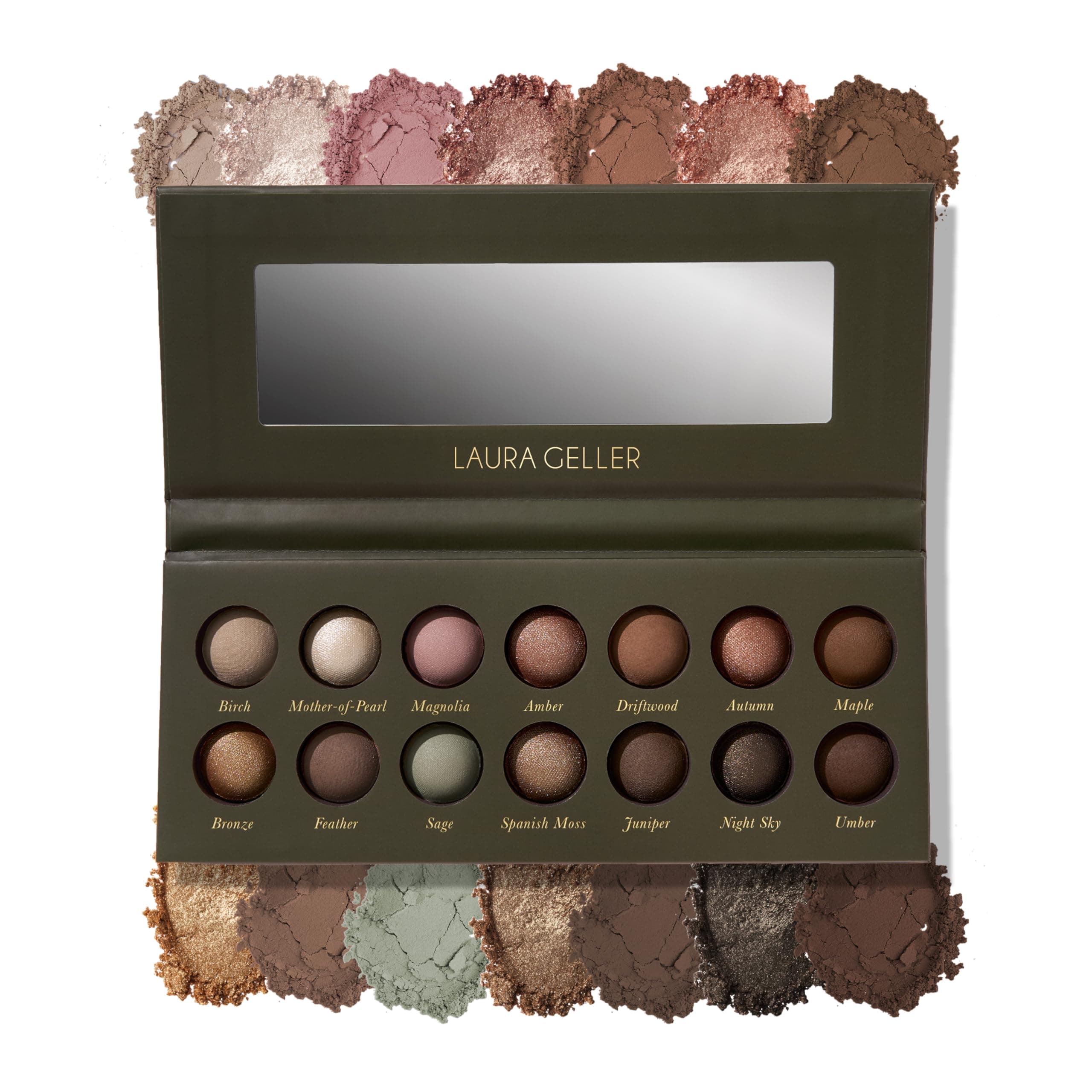 The Delectables 14 Multi-Finish Baked Eyeshadows - Long-Lasting Eyeshadows for Everyday (01 Earthy Essentials)