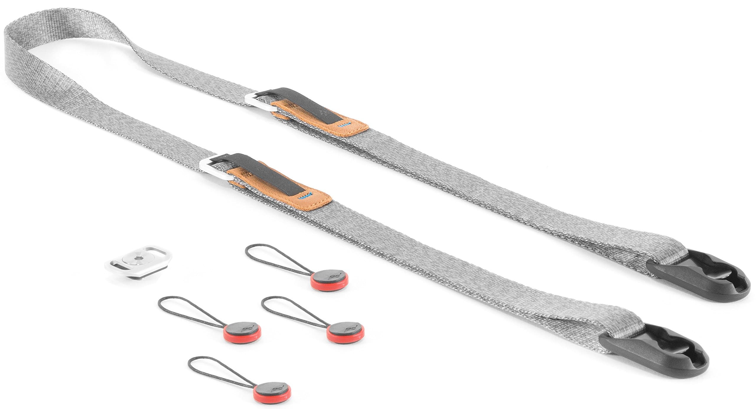 Leash Camera Strap - Configurable as a Sling, Neck, Shoulder Strap or Safety Tether, Adjustable, Compact