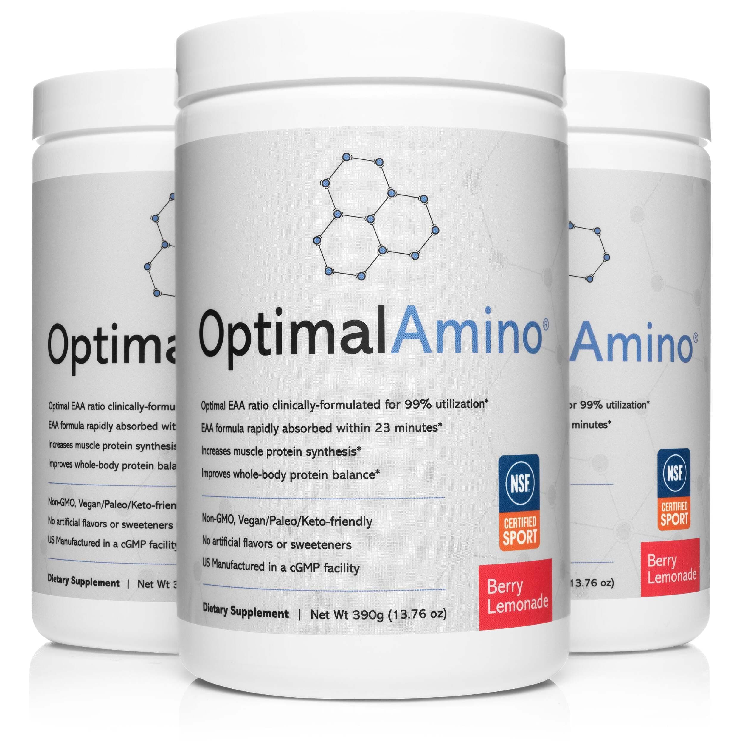 Elite Bundle (3 Months) Best Pre/Post Workout Recovery Drink, 99% Utilization Essential Amino Acid Supplement, NSF Certified for Sport® Certified