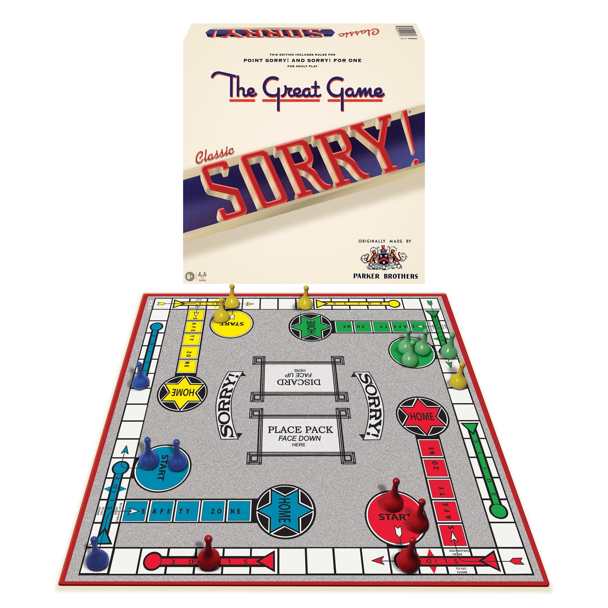 Games Sorry Classic Edition Board Game, Multicolor
