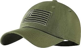 GEANBAYE American Flag Hats for Men Women Low Profile USA Baseball Cap Outdoor Dad Hat