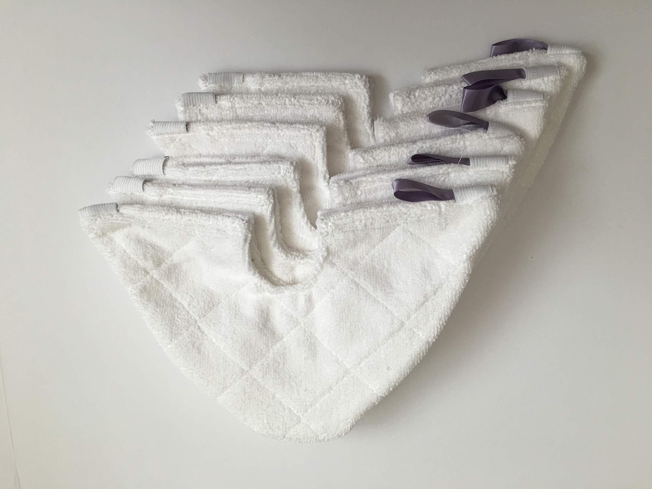 6 Replacement Triangle Pads Compatible with Shark Euro Pro Pocket Steam Mop S3501