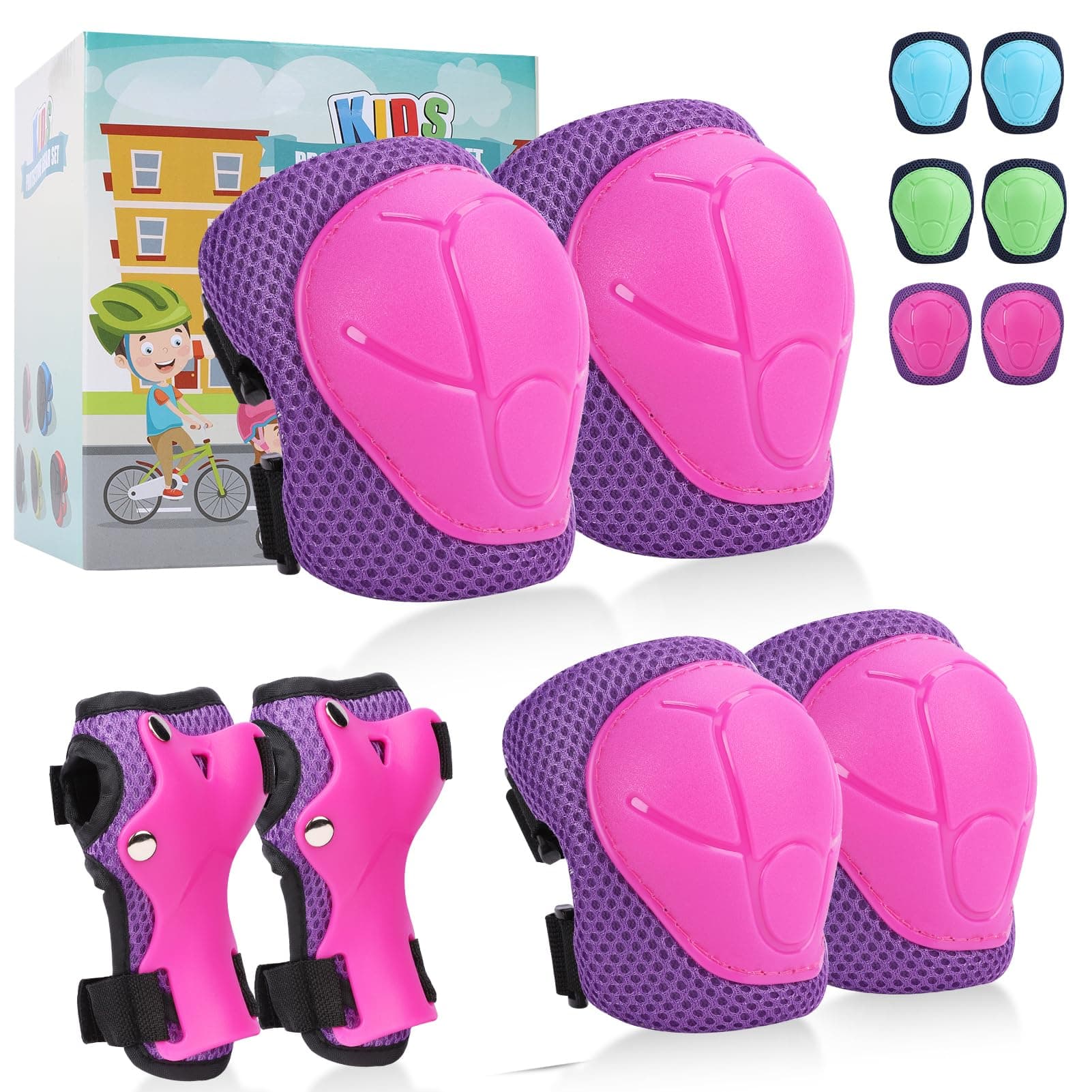 Knee Pads Rose Pink