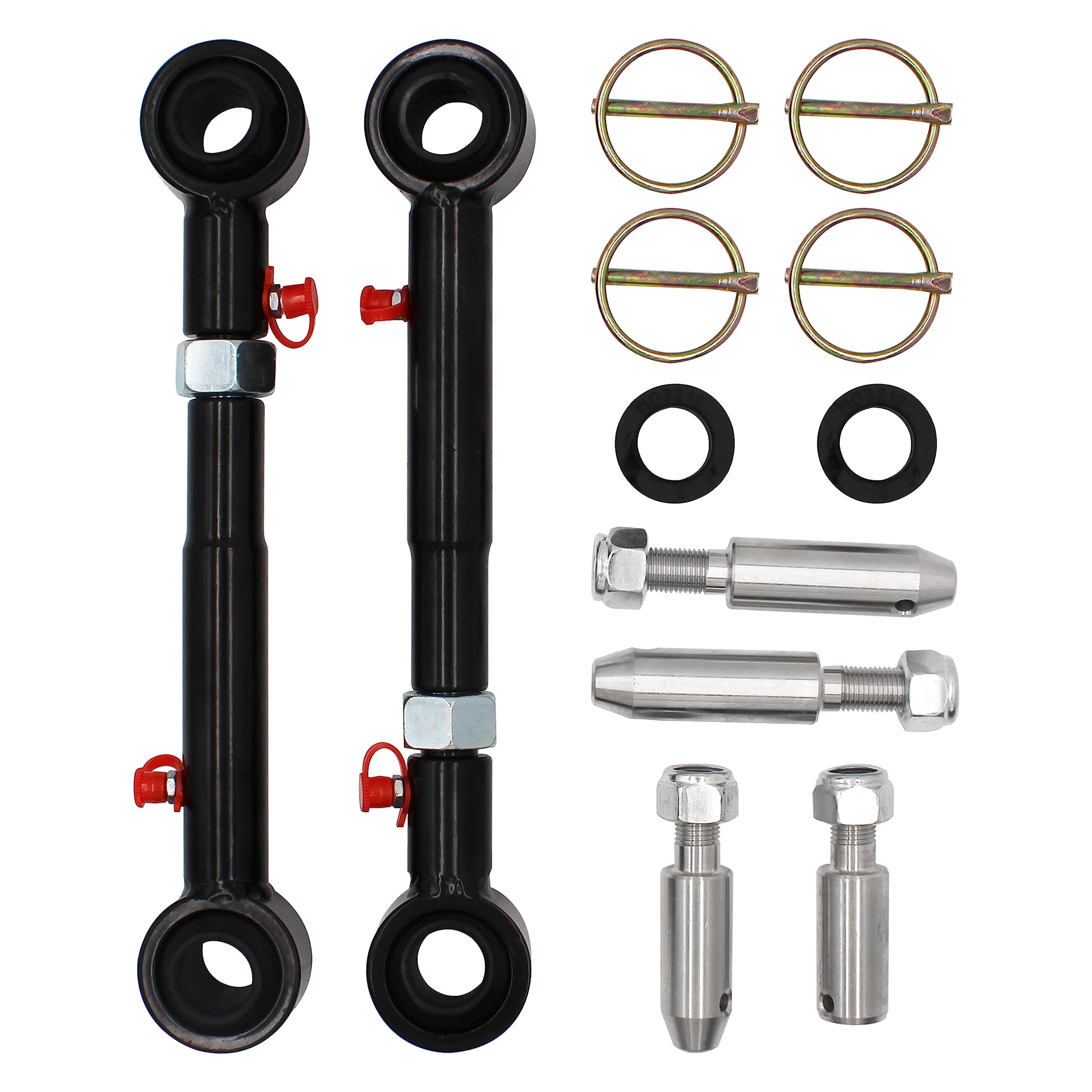 State Warehouse Front Swaybar Quicker Disconnect System Adjustable Replace for JKS #2034 compatible with Wrangler JK JKU (2007-2018),With 2.5" - 6" Lift