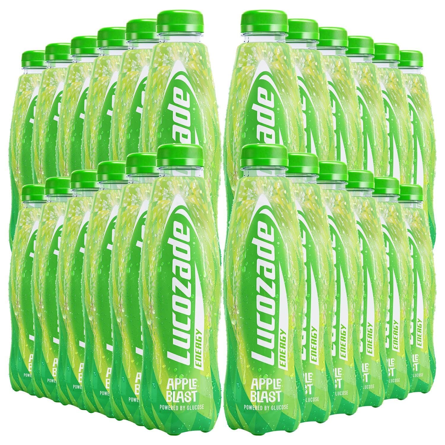 Lucozade Apple Blast Energy 380ml x 24