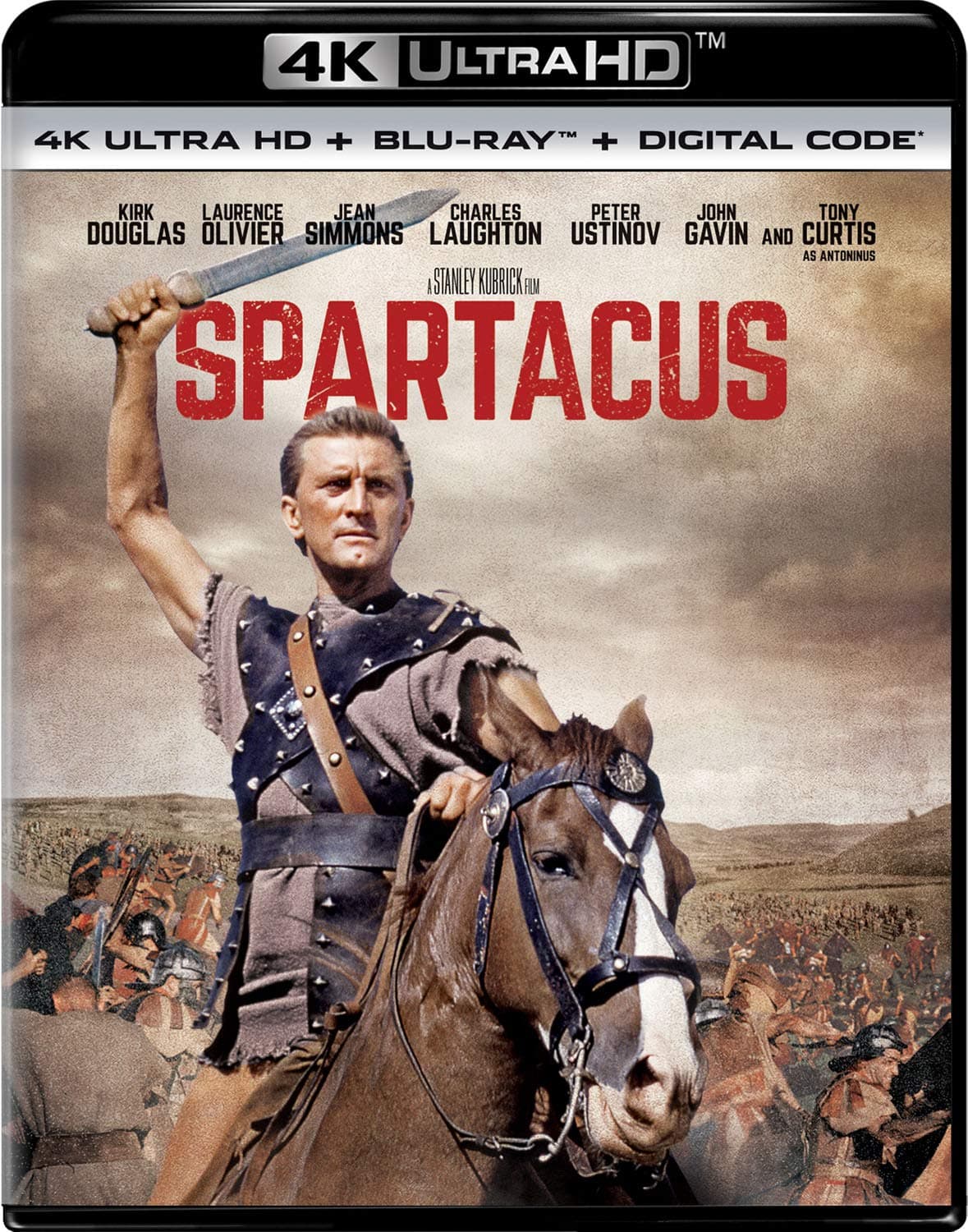 Spartacus - 4K Ultra HD + Blu-ray + Digital
