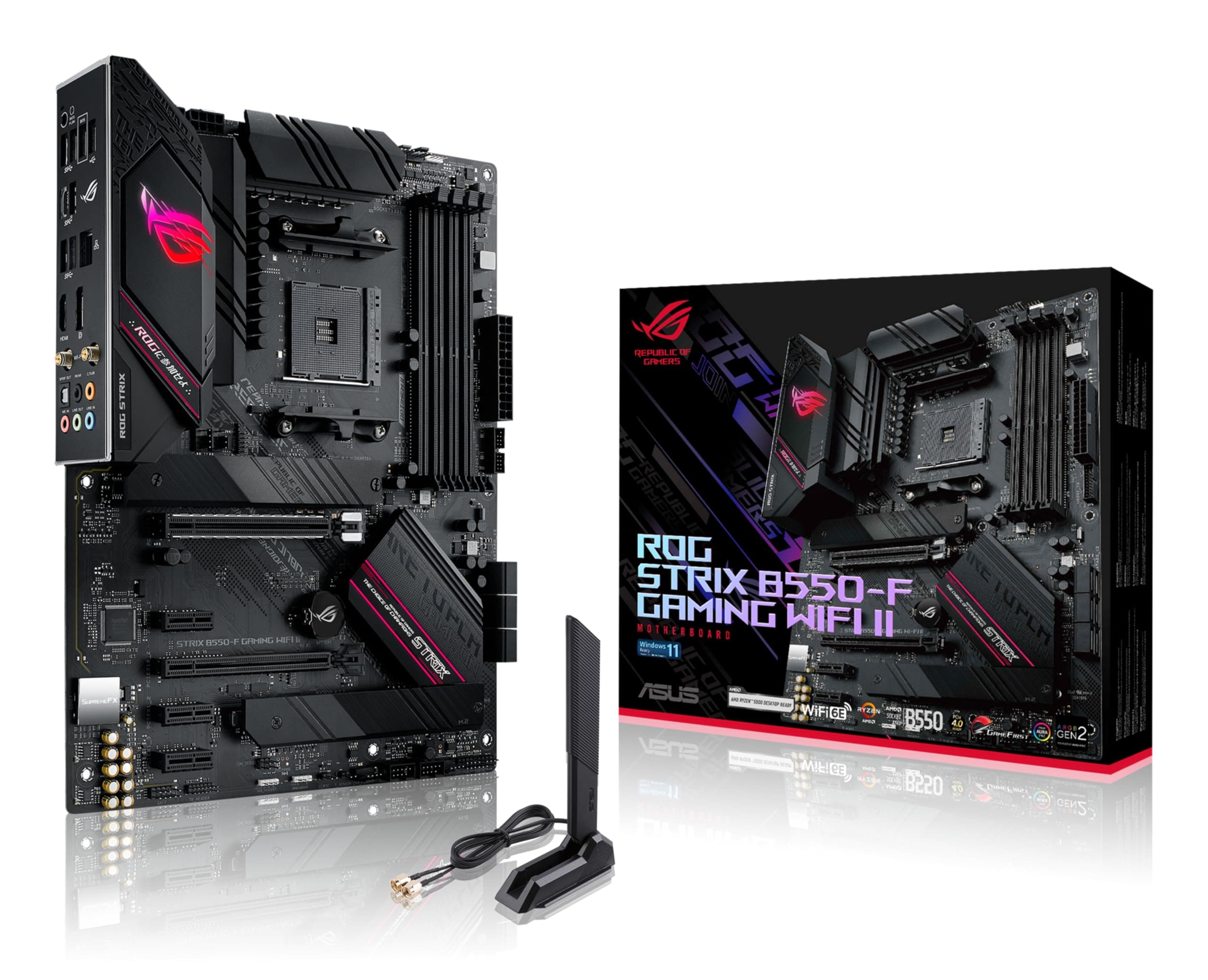 ROG STRIX B550F GAMING WIFI II AMD B550 Socket AM4 ATX