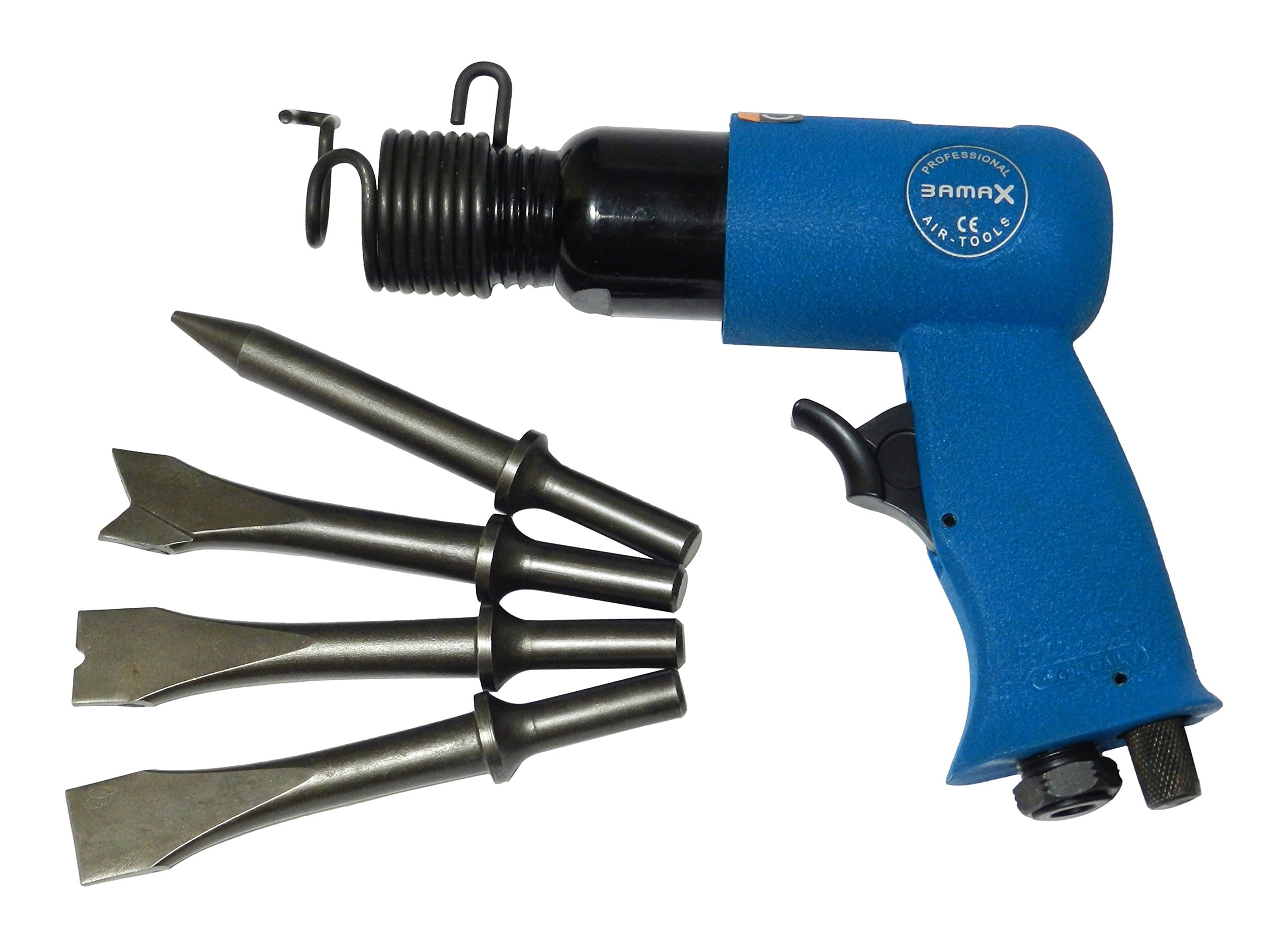 Semi-Professional Pneumatic Hammer Chisel with 4 150 mm, 105/116 dBA