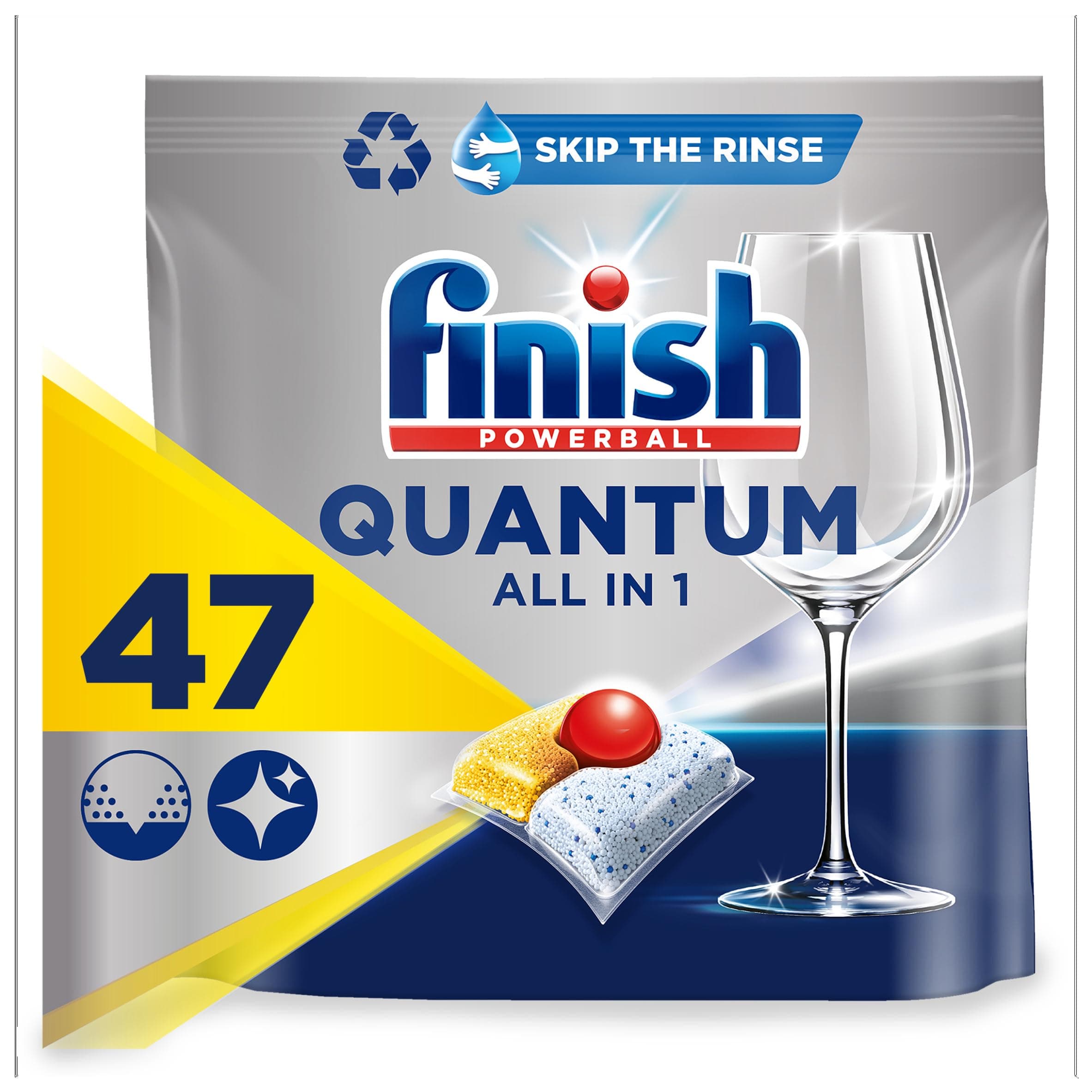 Finish All In 1 Max Dishwasher Tablets 85's Pack Of 2