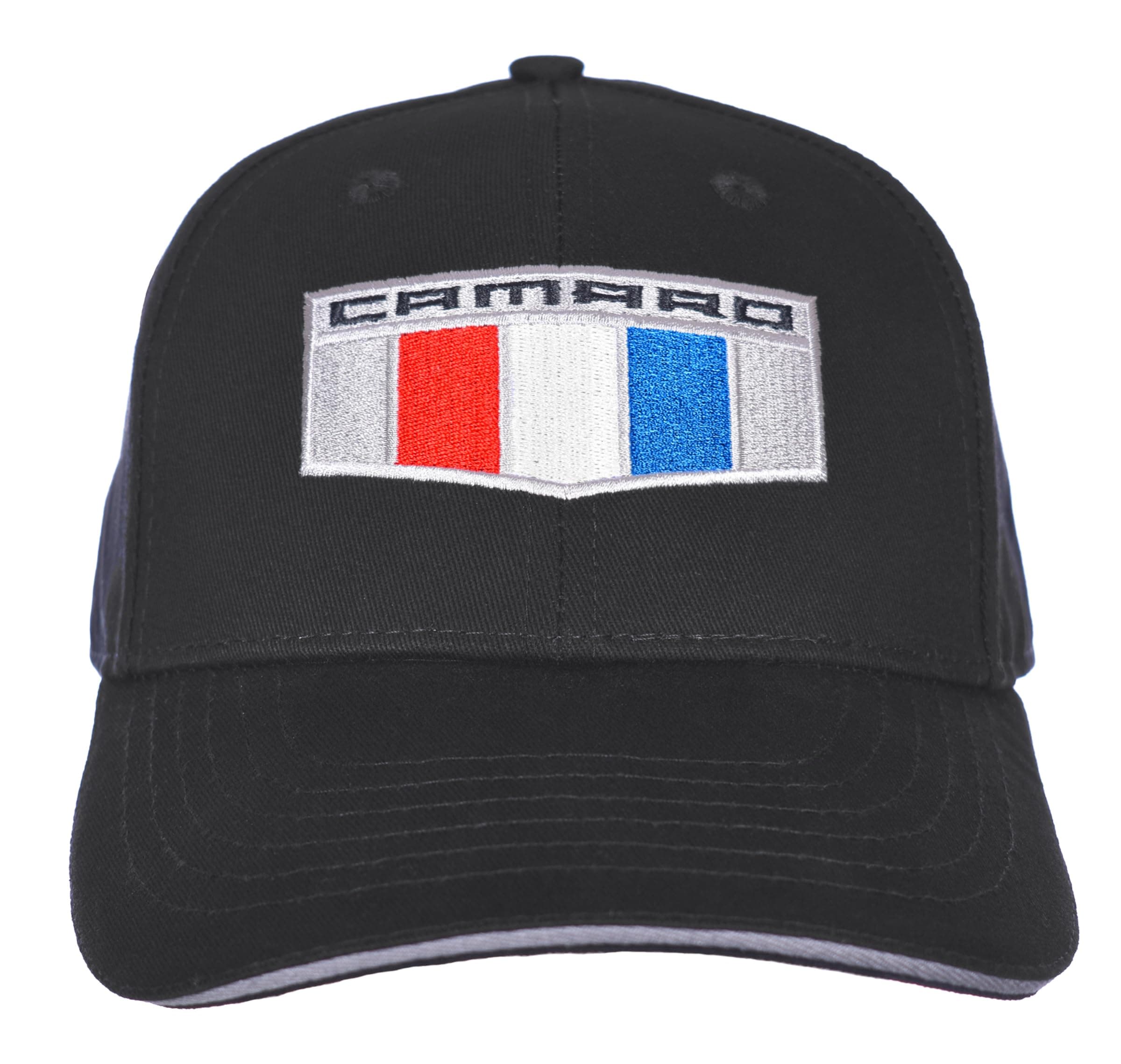 Men's Chevy Camaro Shield Logo Cap Adjustable Black Hat