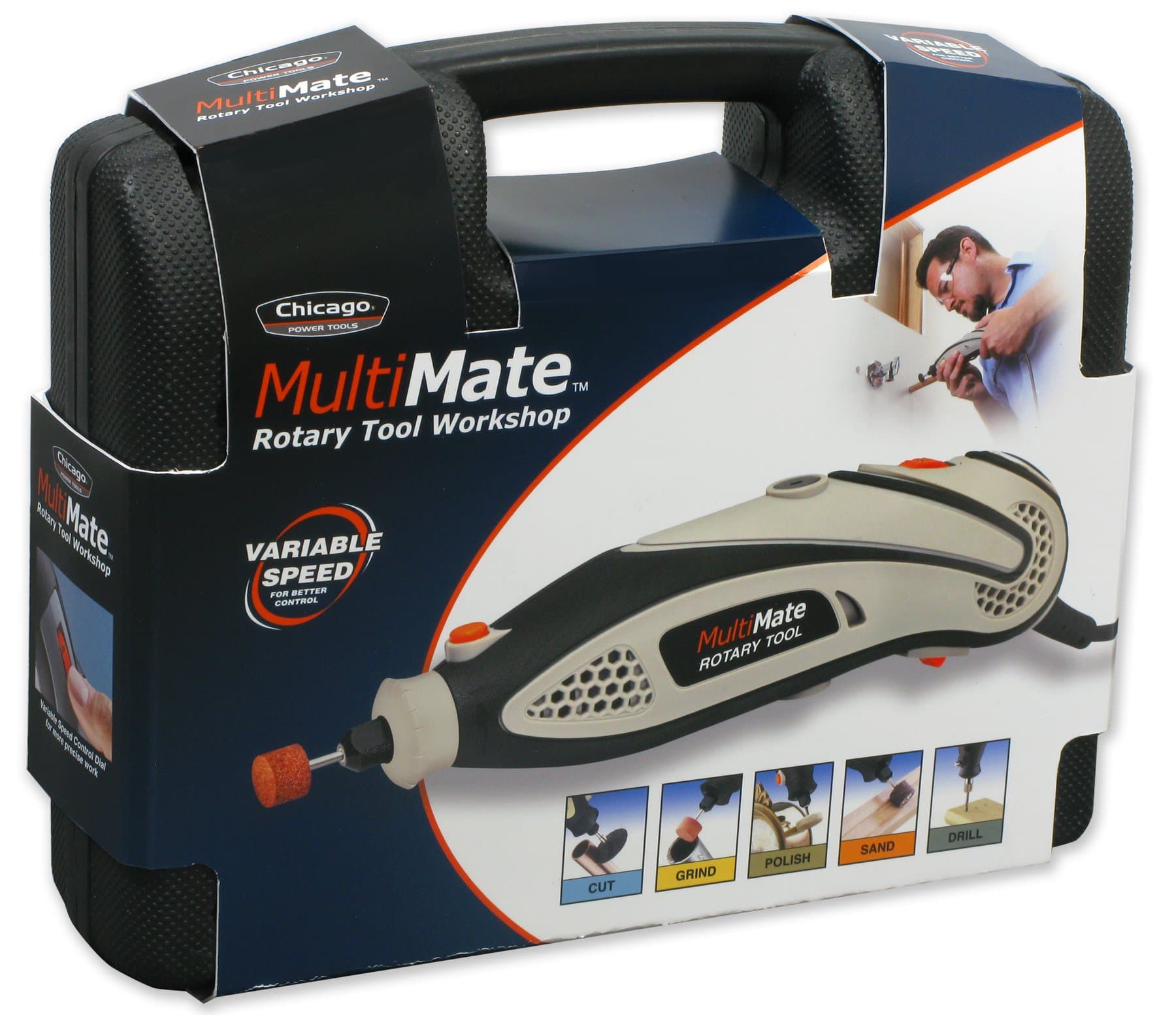 Chicago Power Tools 63553 Multi Mate Rotary Tool