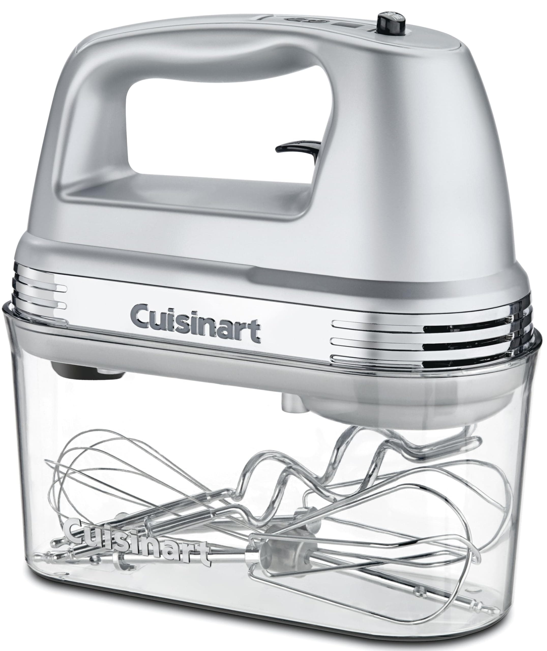 Cuisinart Power Advantage Plus 9-Speed Hand Mixer with Storage Case 8.5 x 3.9 x 8.9 inches Metallic HM-90BCS