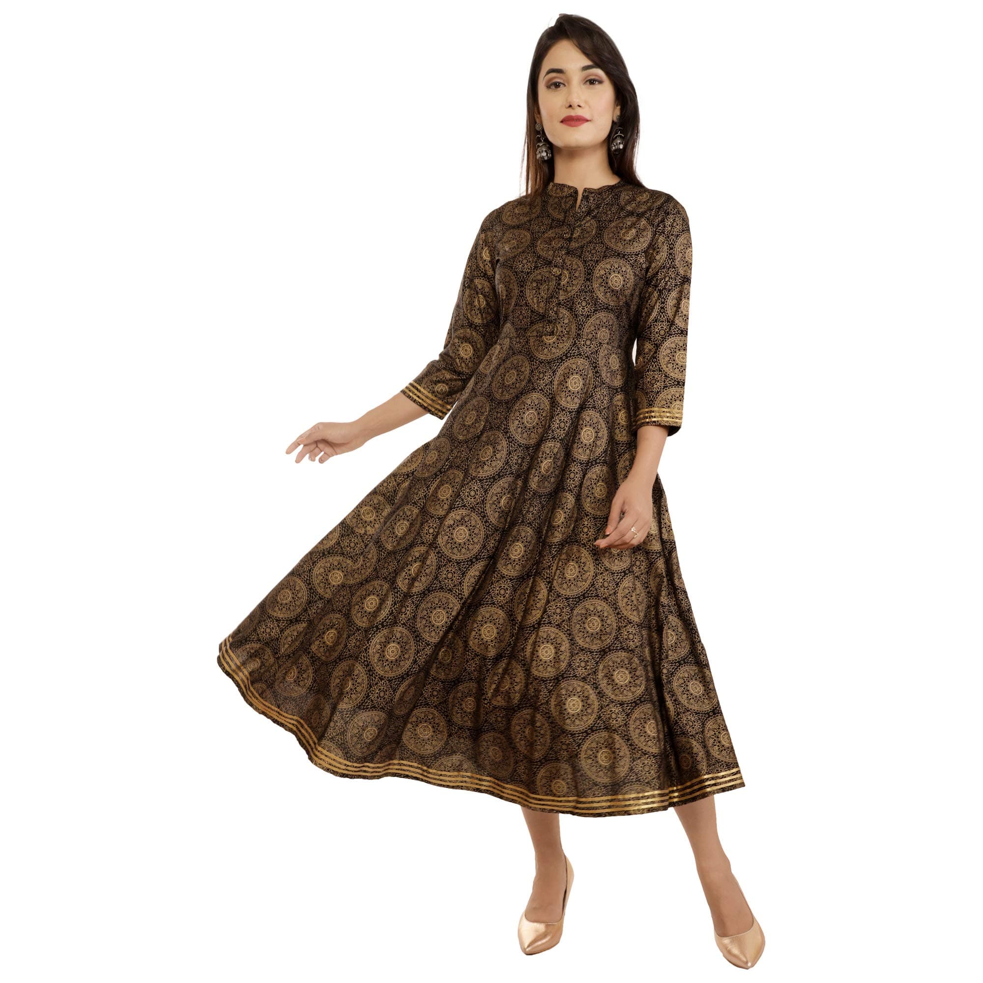 Asean Women's Rayon Anarkali Kurta