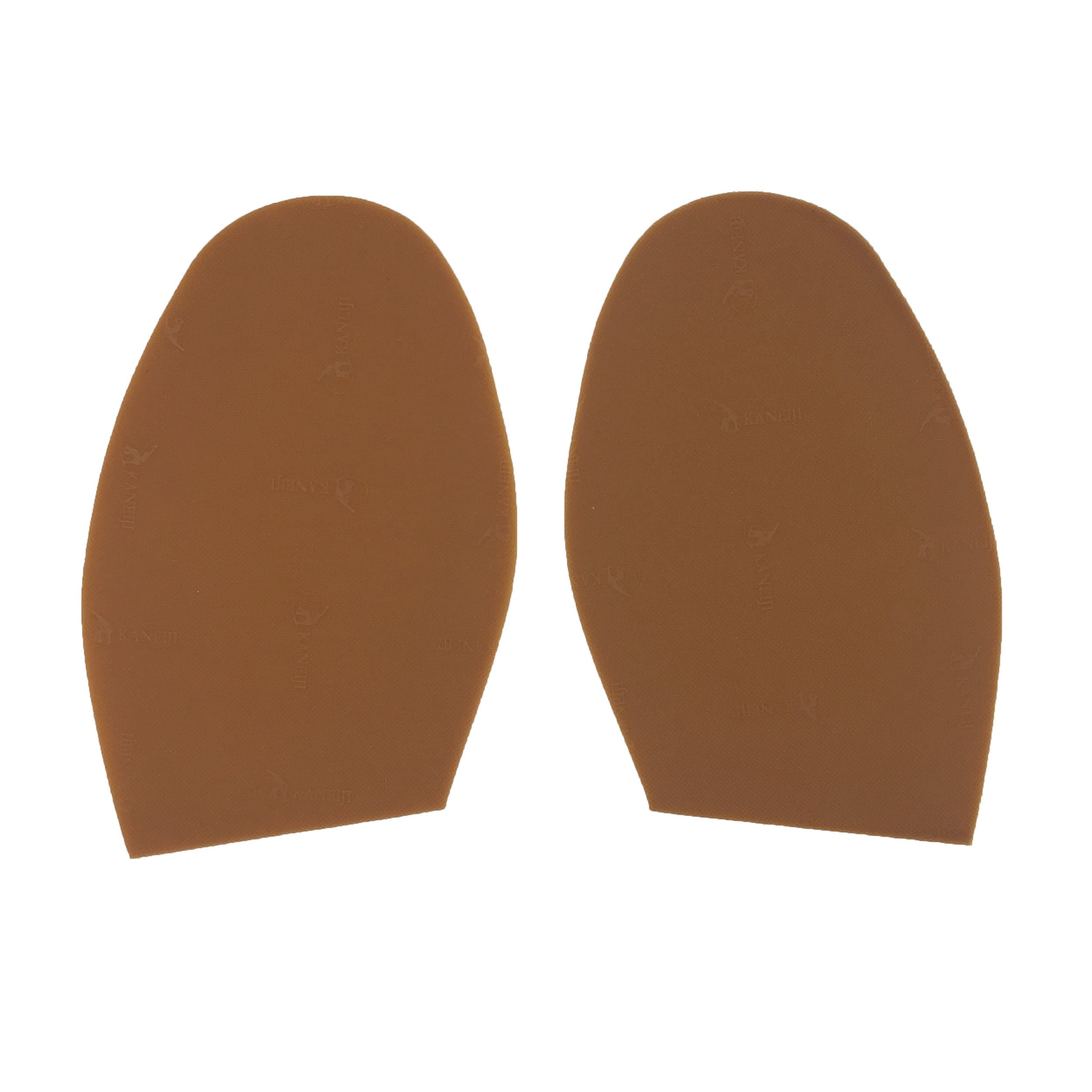 Shoe Replacement Rubber Half Sole, Choose Thickness and Color, Pack of 1 Pair (Thickness 1mm, Y:NATURAL)