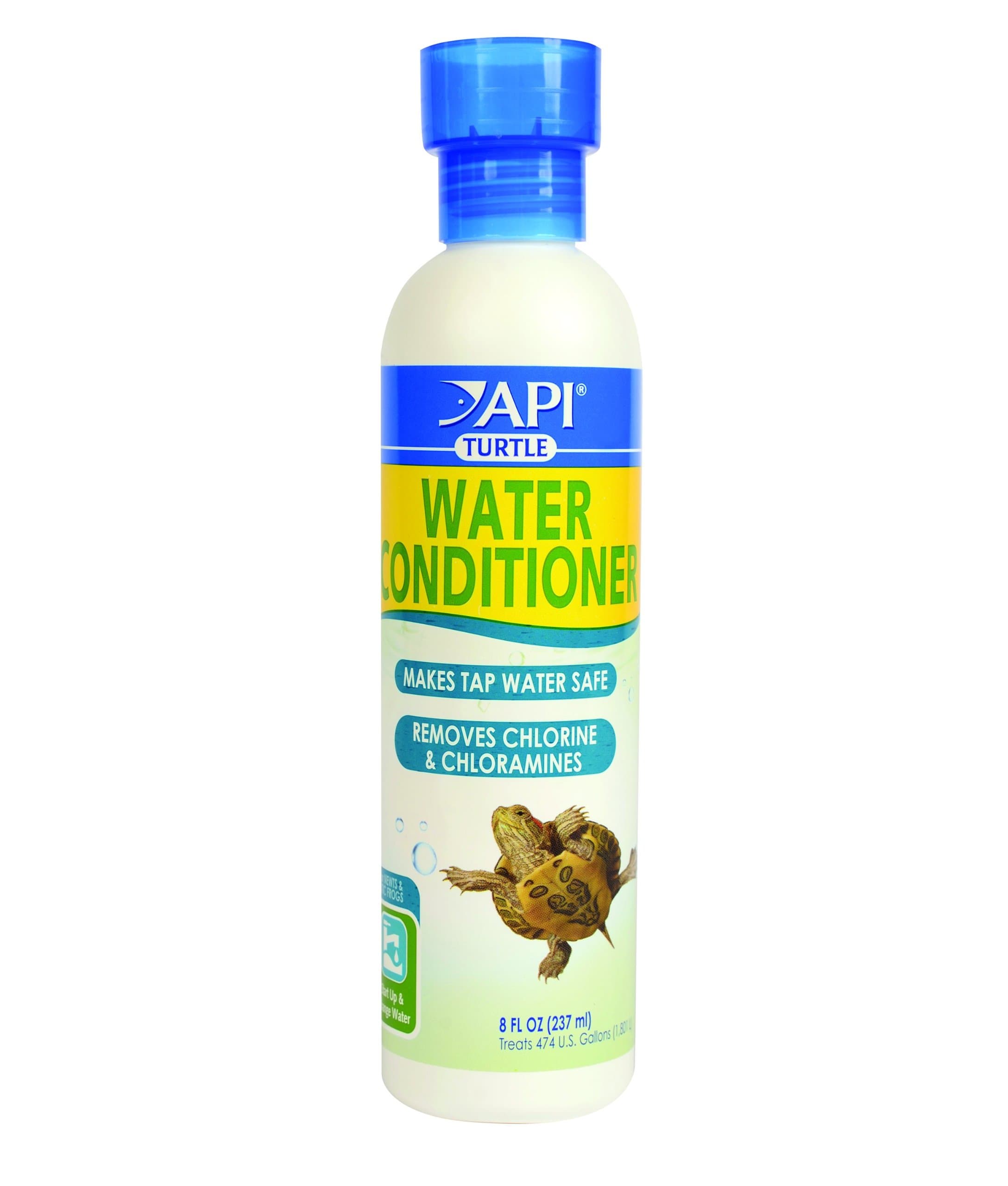 TURTLE WATER CONDITIONER 8-Ounce Bottle (440D), MULTICOLOR