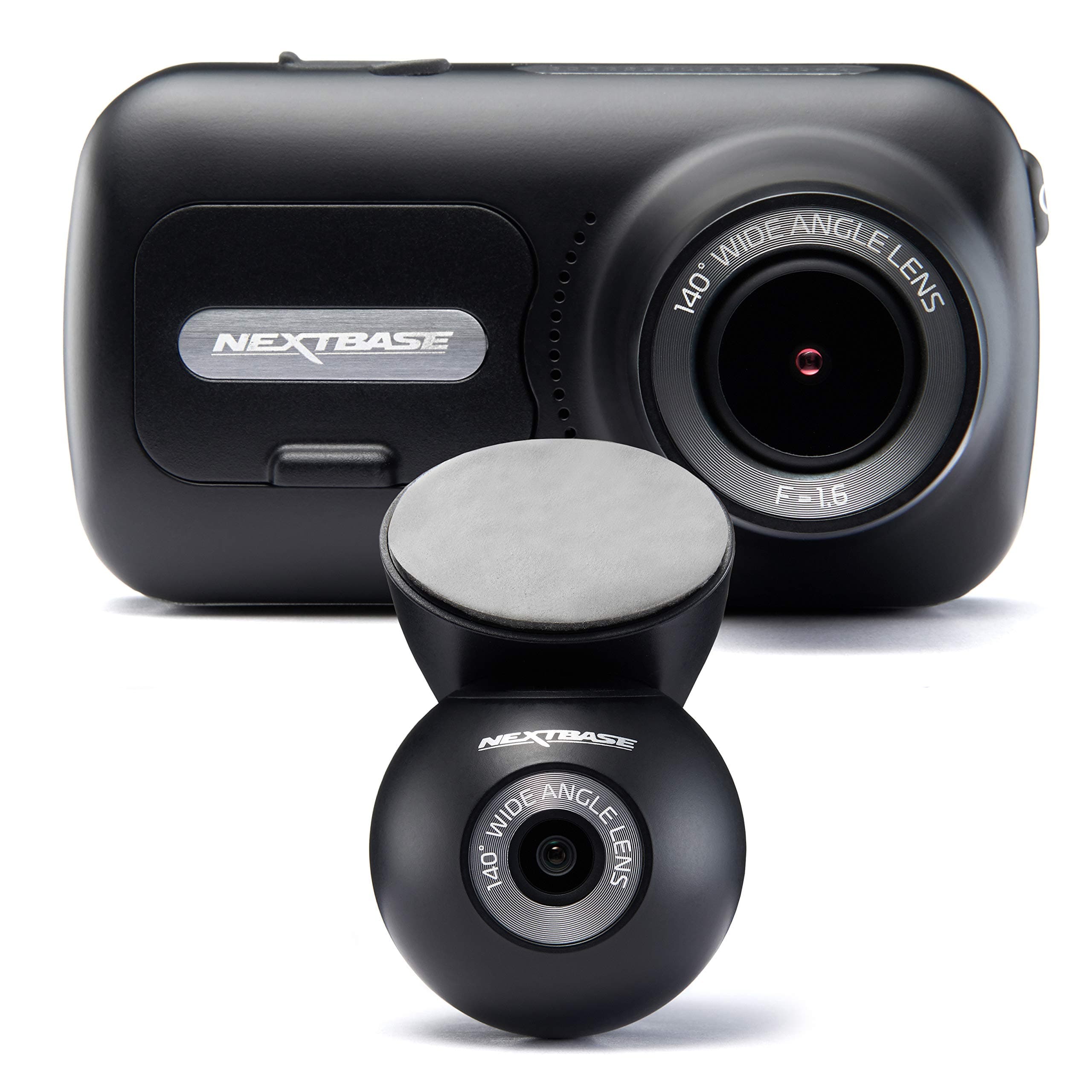 Nextbase 322GW Dash Cam Front and Rear Camera Small with App- Full 1080p/60fps HD in Car Camera- WiFi Bluetooth GPS- SOS Emergency Response, Parking Mode - 280/360 Degree Dual 6 Lane Wide Recording