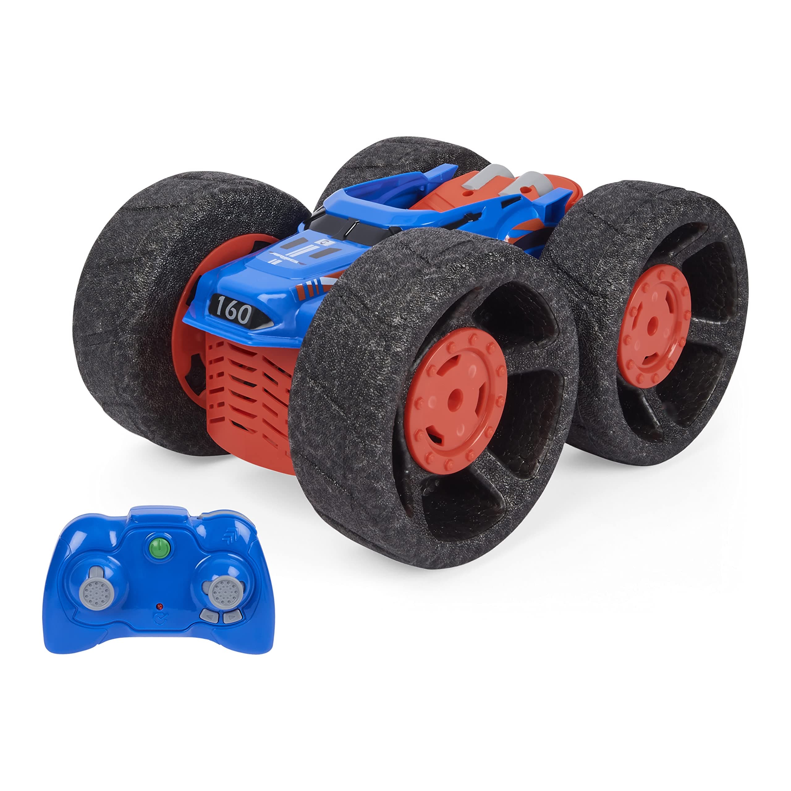 Air Hogs Super Soft, Jump Fury with Zero-Damage Wheels, Extreme Jumping Remote Control Car, Kids’ Toys for Kids aged 4 and up, 1:15 Scale