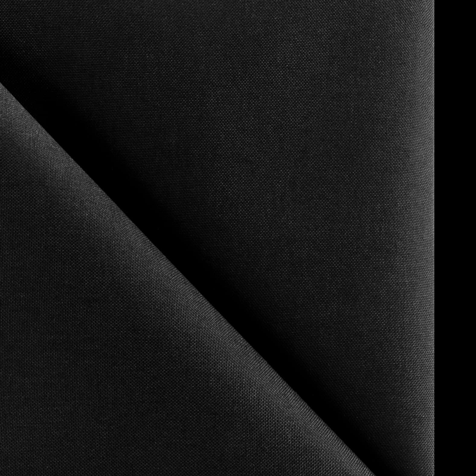 ~ 1000 Nylon Fabric ~ 60" Width by 36" ~ 1 Yard ~ Black ~ Tear Resistance ~ Water Resistance ~ Abrasion Resistance