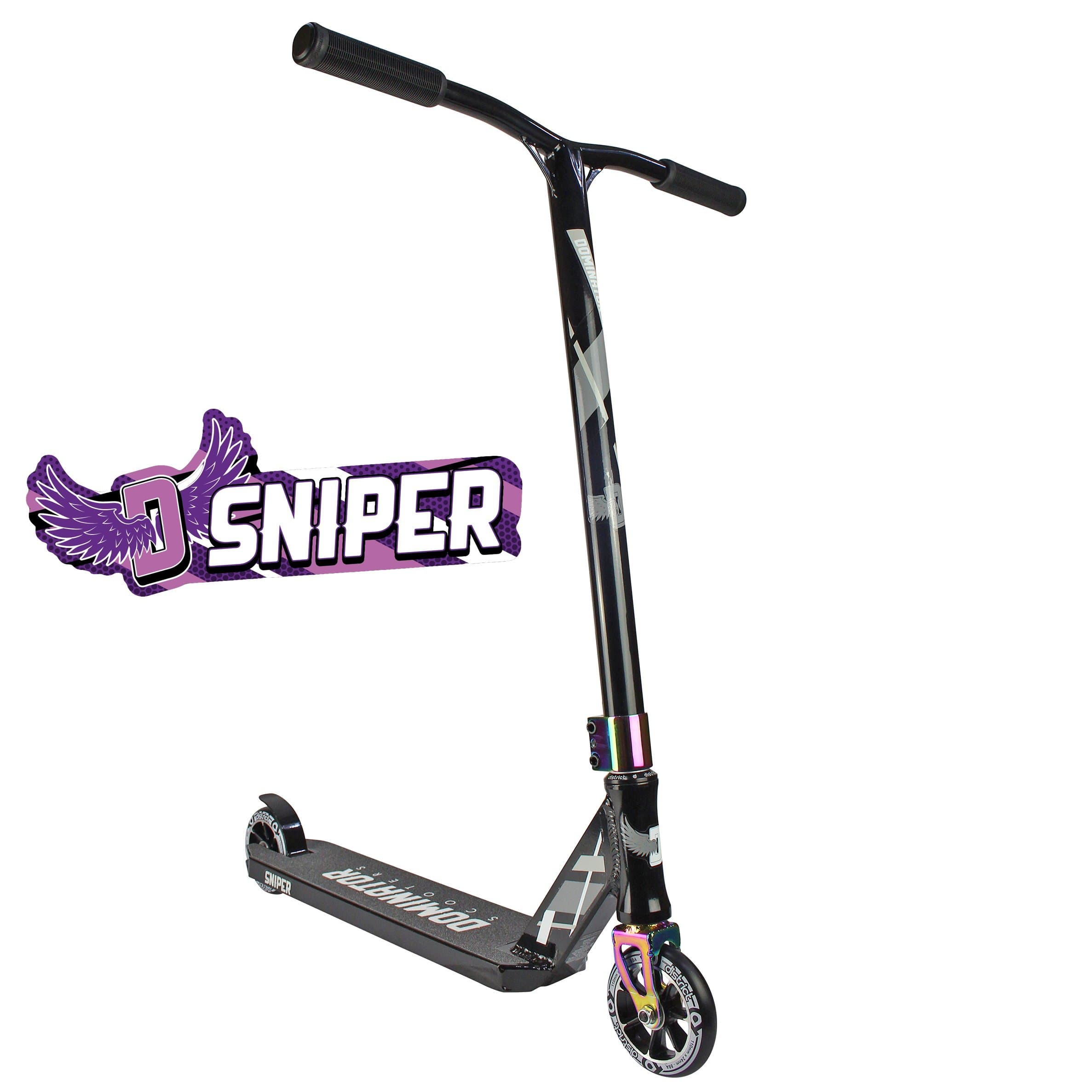 Dominator Sniper Complete Pro Scooter (Neo Chrome/Black)