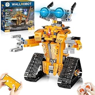 Sillbird Robot Building Kit with Remote Control STEM Gifts for Boys Age 8-12, Technic Buildable Coding Robotic Set Birthday Toys for Kids Teens (468 Pieces)