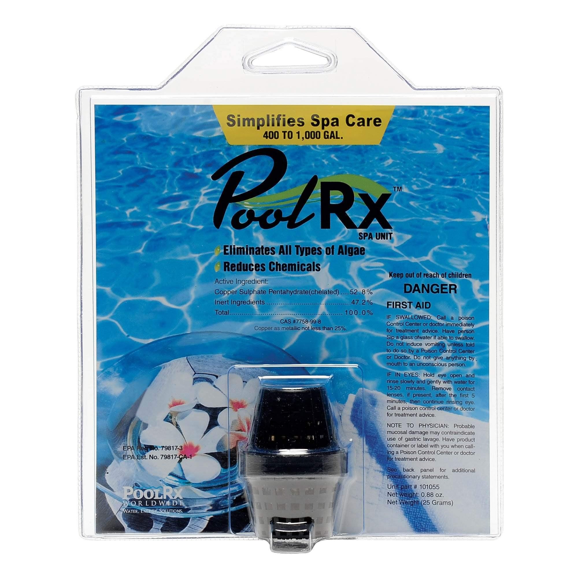 PoolRx 400-1K Gallon Black Spa Unit