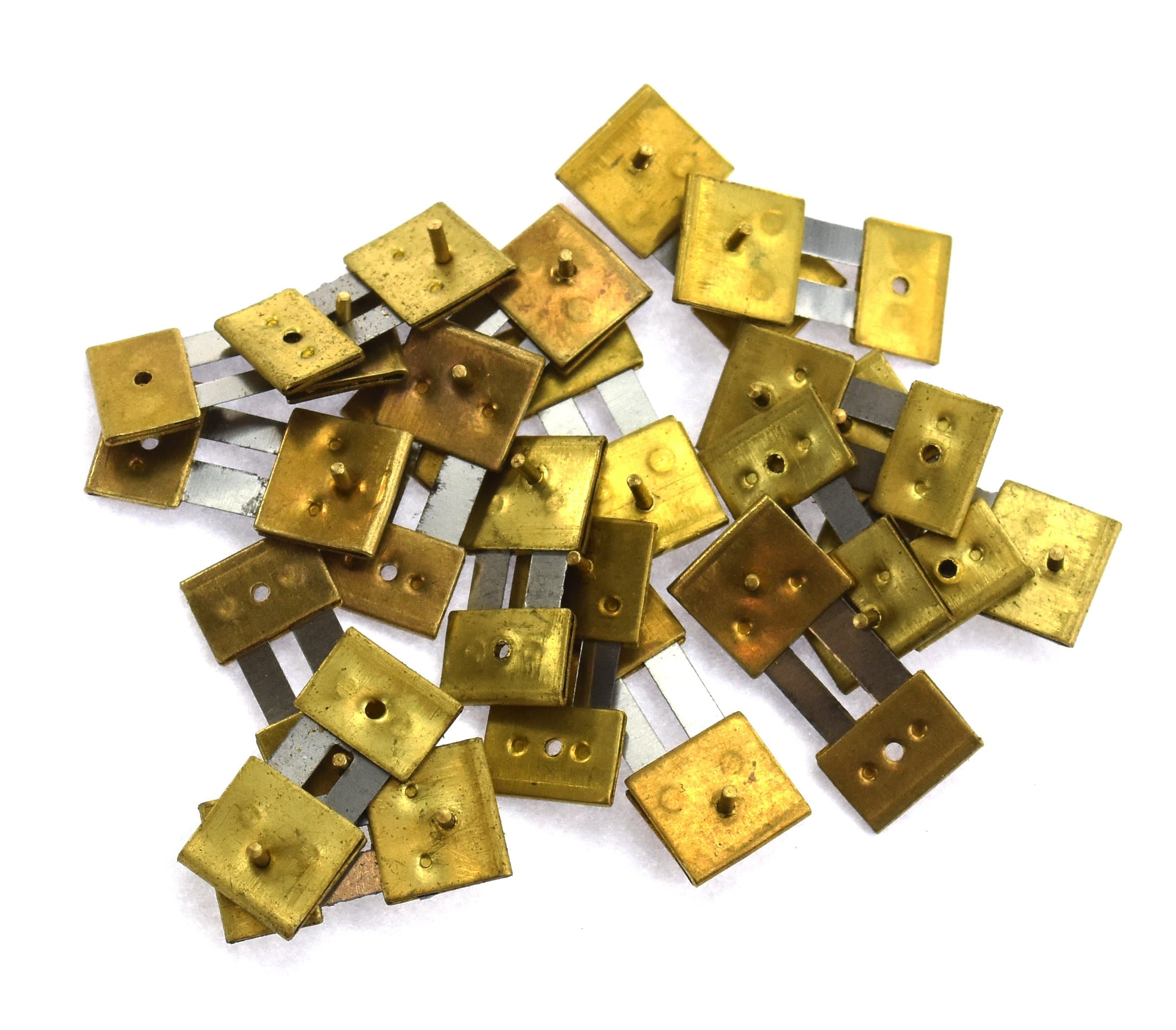 Harts Mantel Clock x 10 Units Brass Blocked Assorted Clock Pendulum Suspension Springs