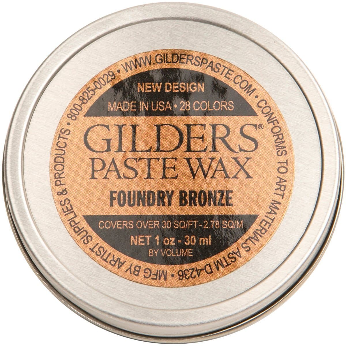 Gilders Paste Baroque Art 1.5 oz-Foundry Bronze