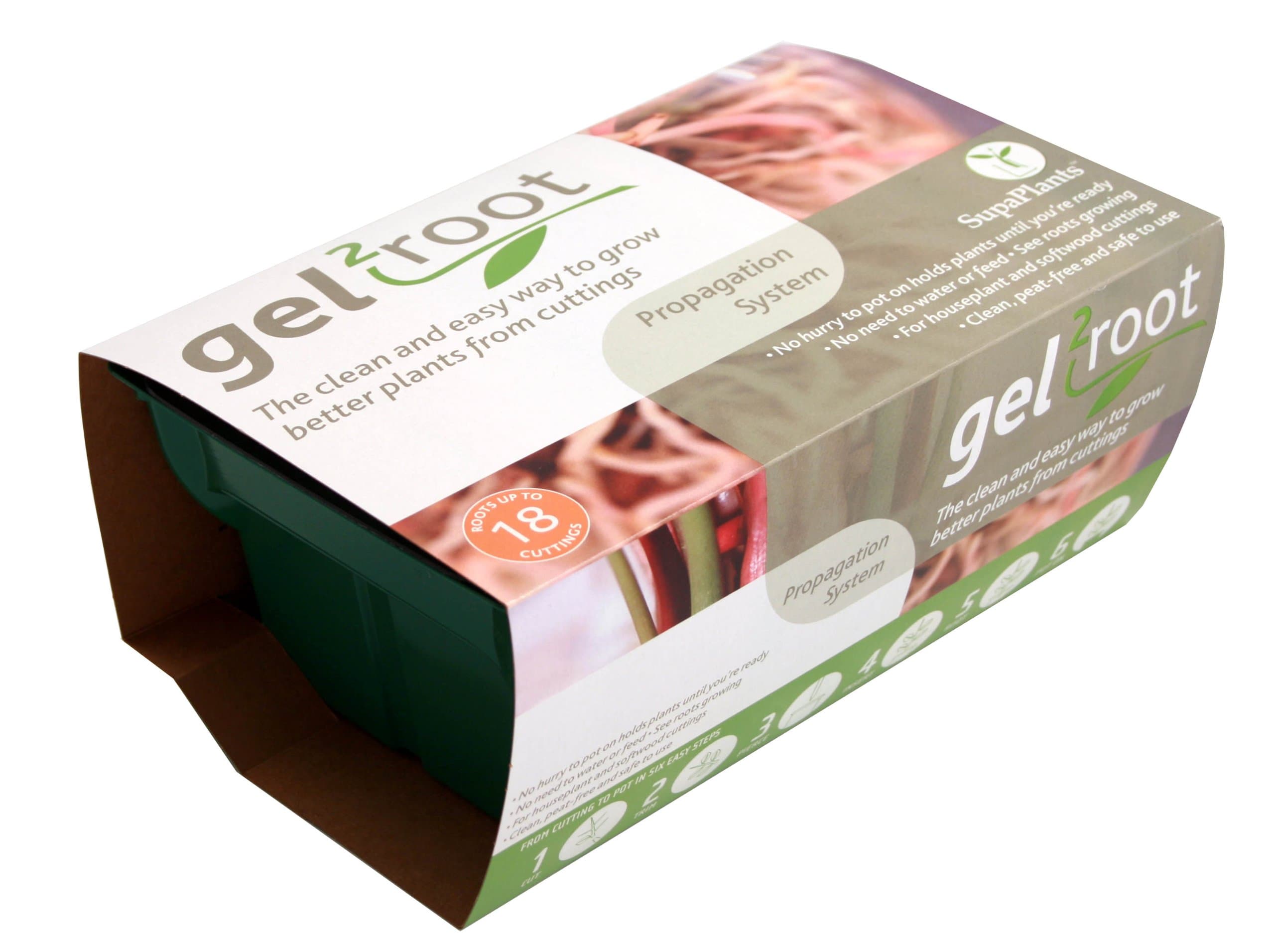 Planters Pride QRZ.PROP Gel2Root Propegation System with Tray and Dome