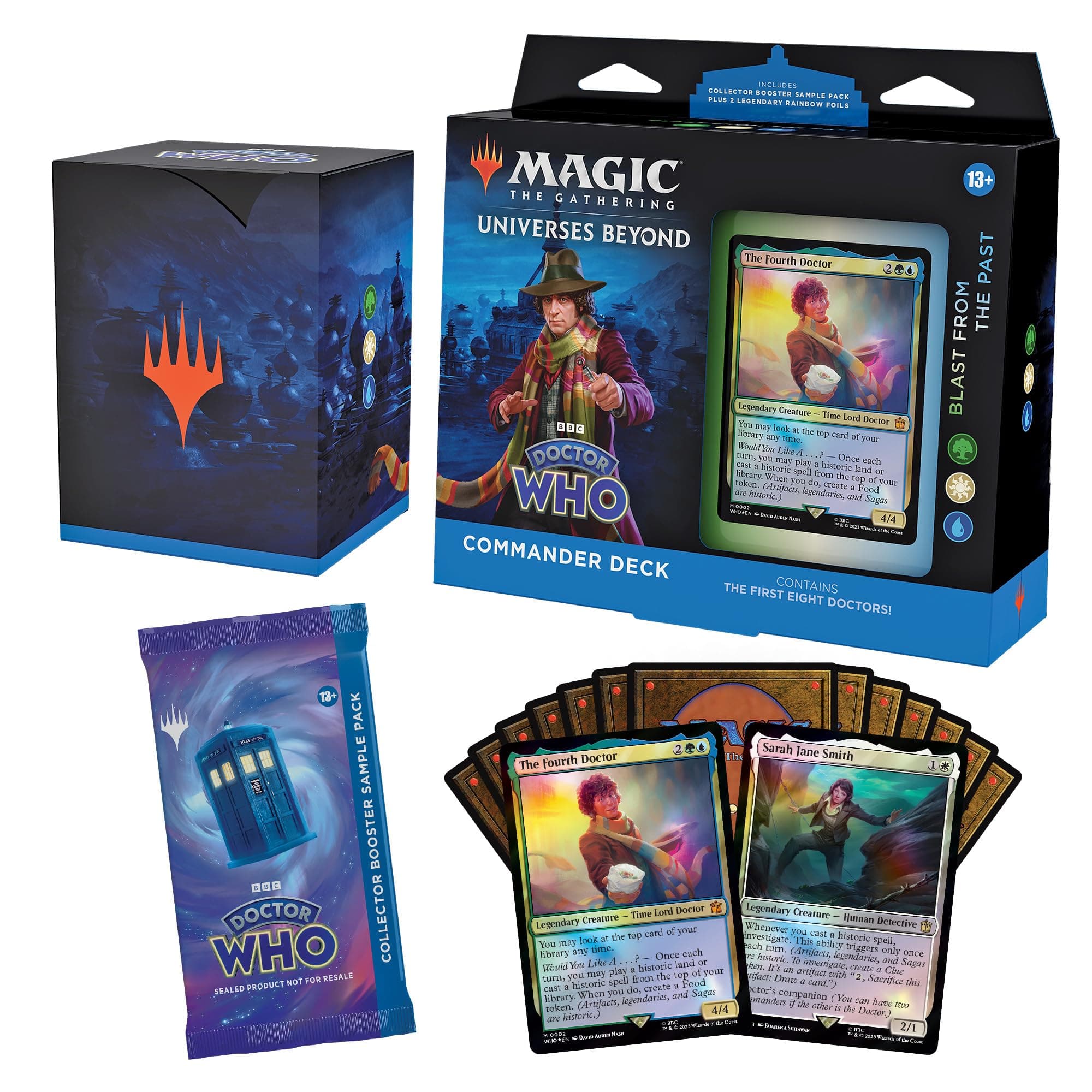 Magic The Gathering Doctor Who Commander Deck – Blast from The Past