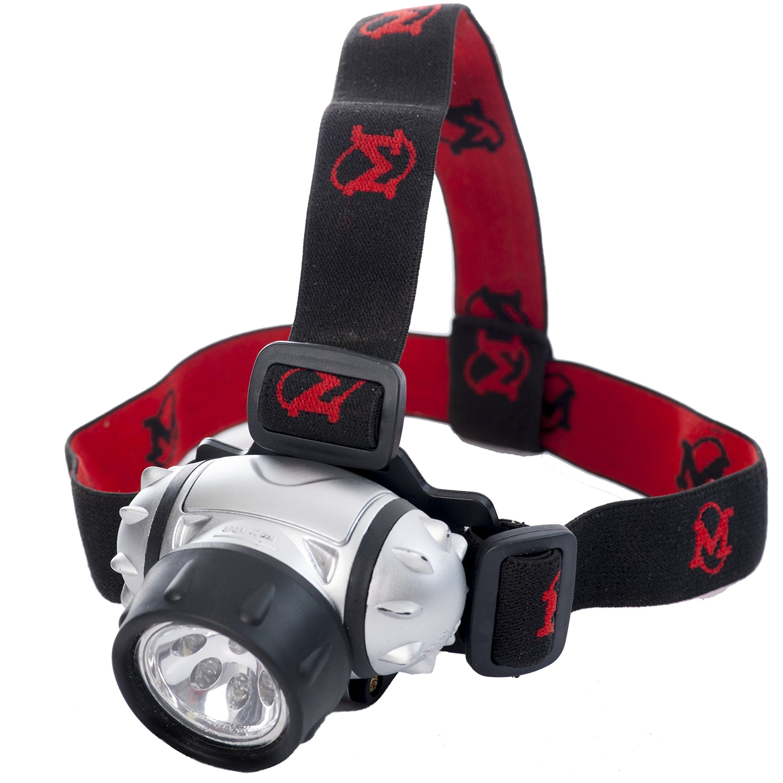 MhIL LED Hands-Free Headlamp (R) Battery Powered Flashlight/Headlight Great for Camping, Hiking, Working in The Dark, Using Without Hands Adjustable 3-Way Light & Adjustable Head Strap