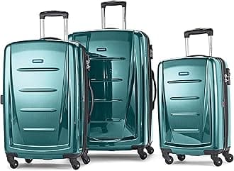 Winfield 2 Hardside Luggage with Spinner Wheels, 3-Piece Set (20/24/28), Cactus Green