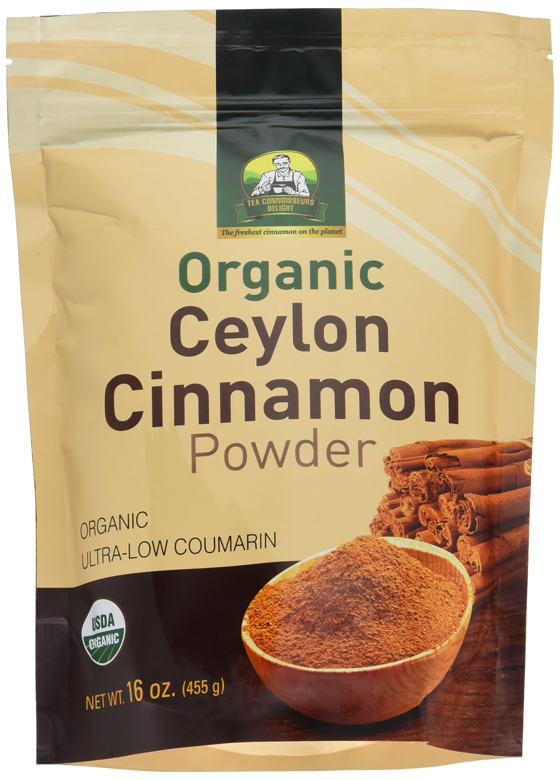 Organically Grown Ceylon Cinnamon Powder, 01 Lb.