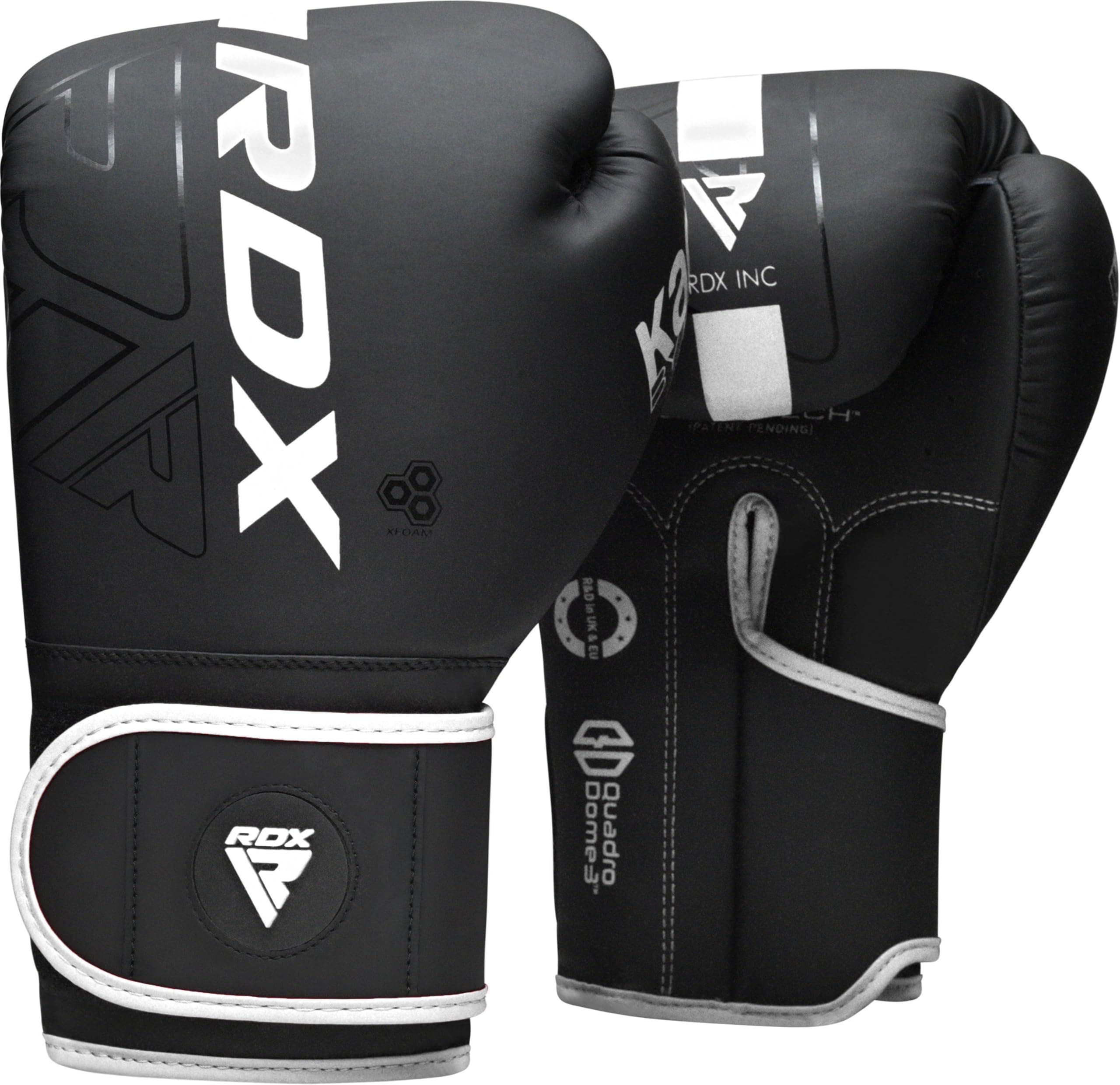 RDX Boxing Gloves, Pro Training Sparring, Maya Hide Leather, Muay Thai MMA Kickboxing, Men Women Adult Kids, Heavy Punching Bag Mitts Pads Workout, Ventilated Palm, Multi Layered 6 8 10 12 14 16 18Oz