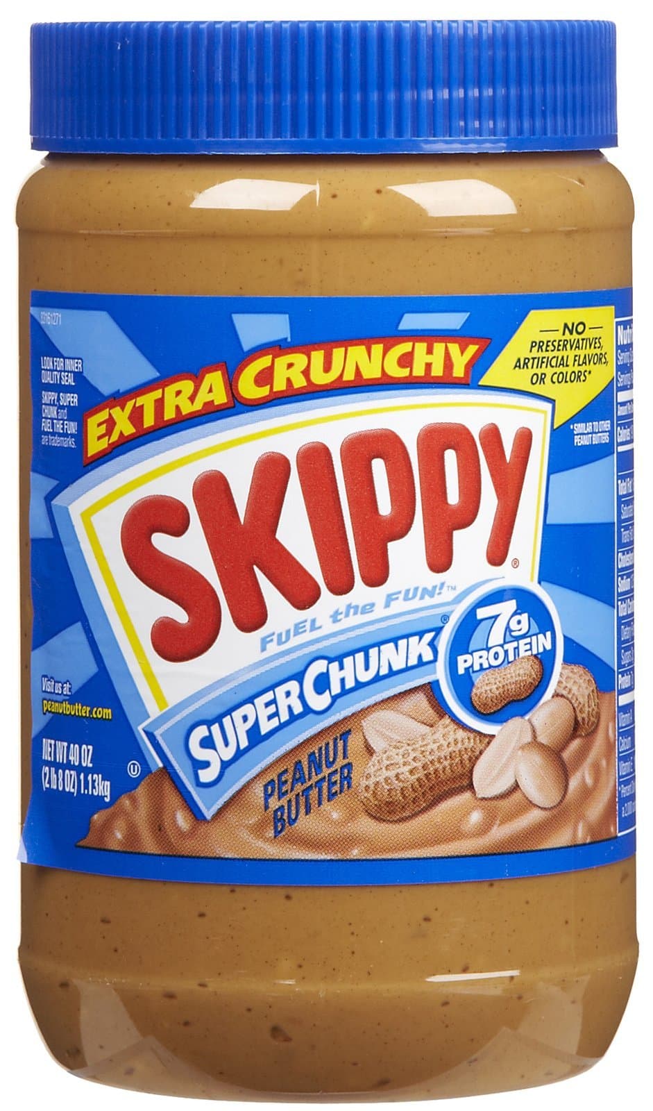 Peanut Butter, Super Chunk, 40 Ounce
