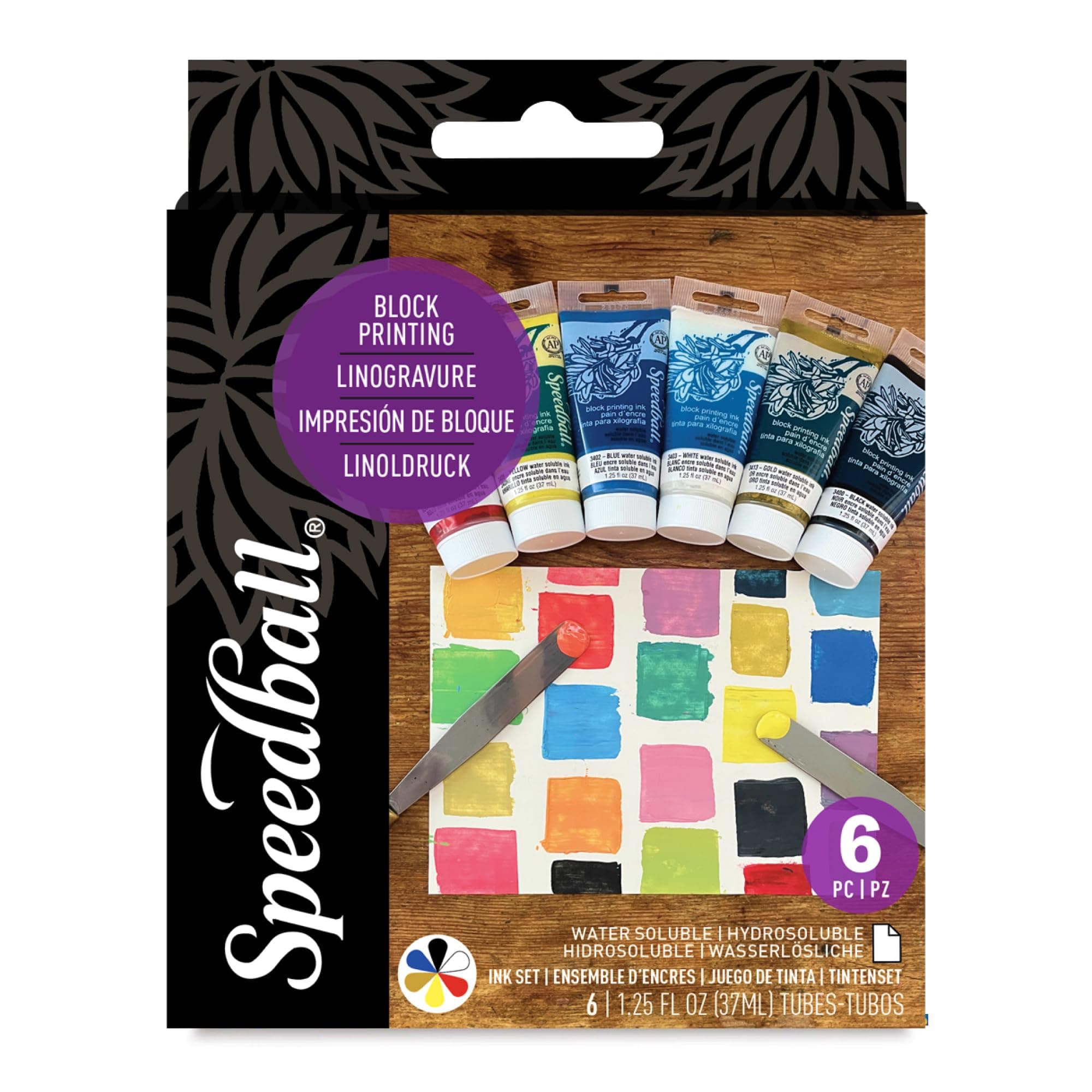Speedball Block Printing Ink Starter Set