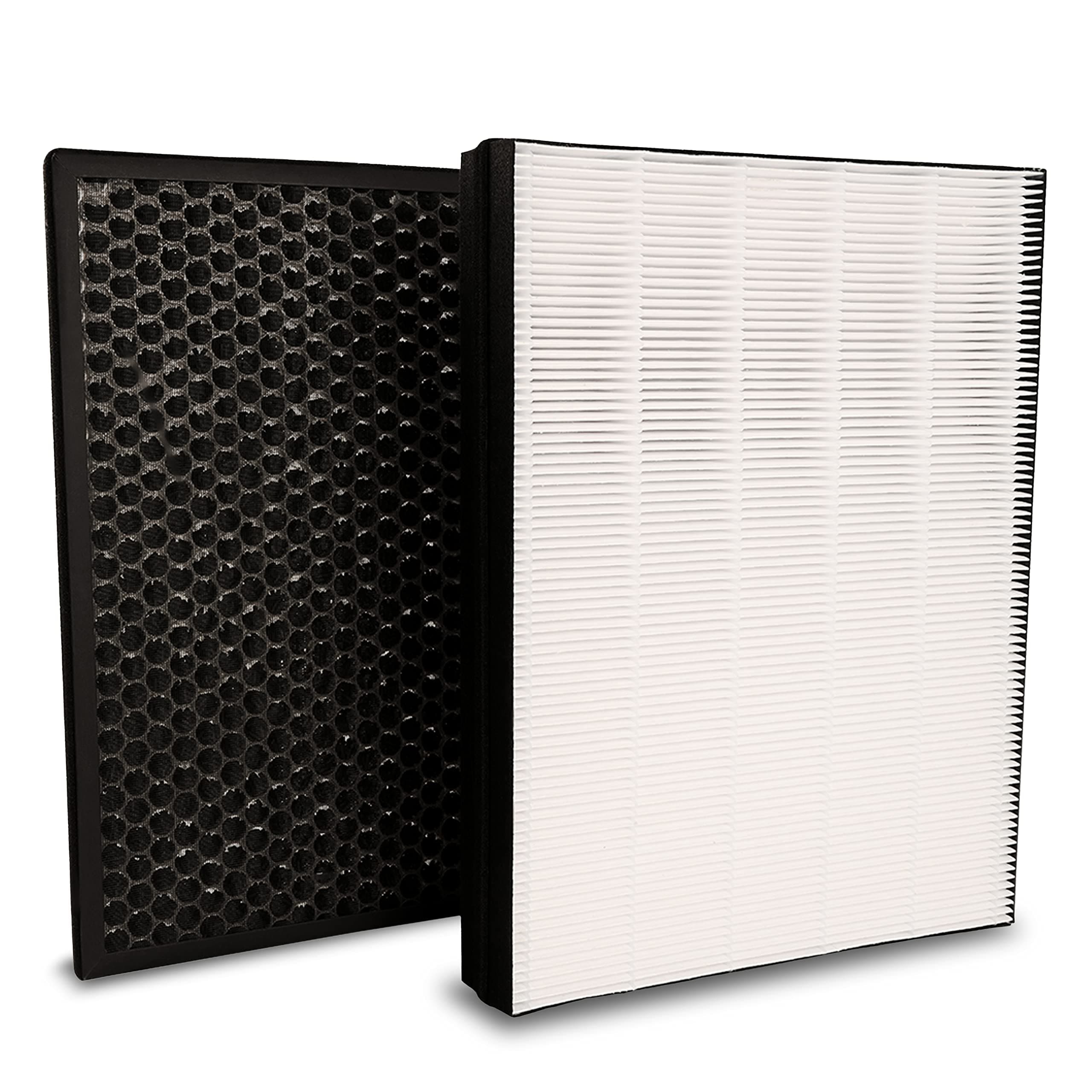 Air Purifier Filter Set (True HEPA Filter FY-3433 + Active Carbon Filter FY-3432) Compatible with Phillips Air Purifier Series 3000, Models: AC-3256, AC-3257, AC-3259
