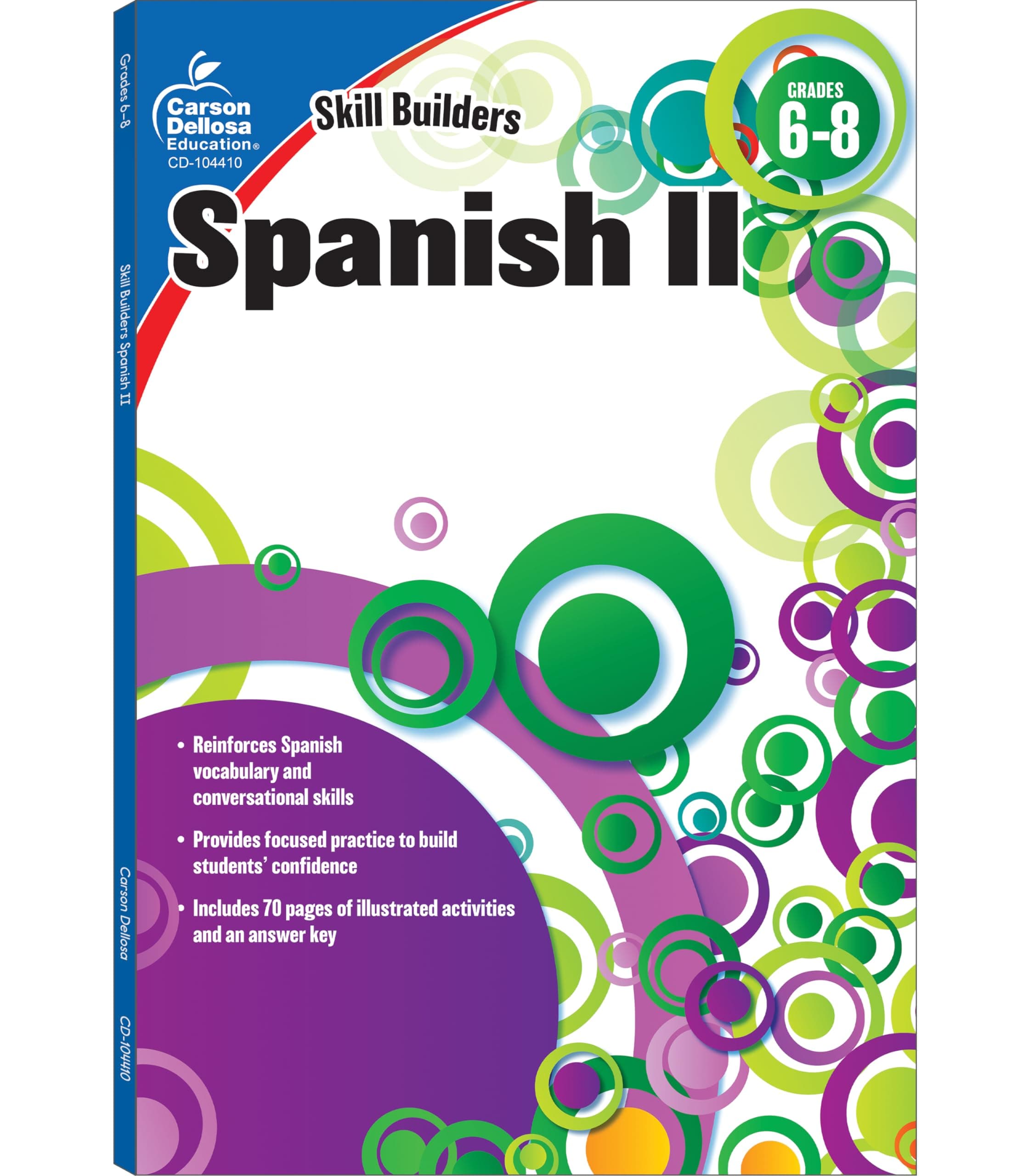Skill Builders: Spanish II Workbook, Grades 6-8