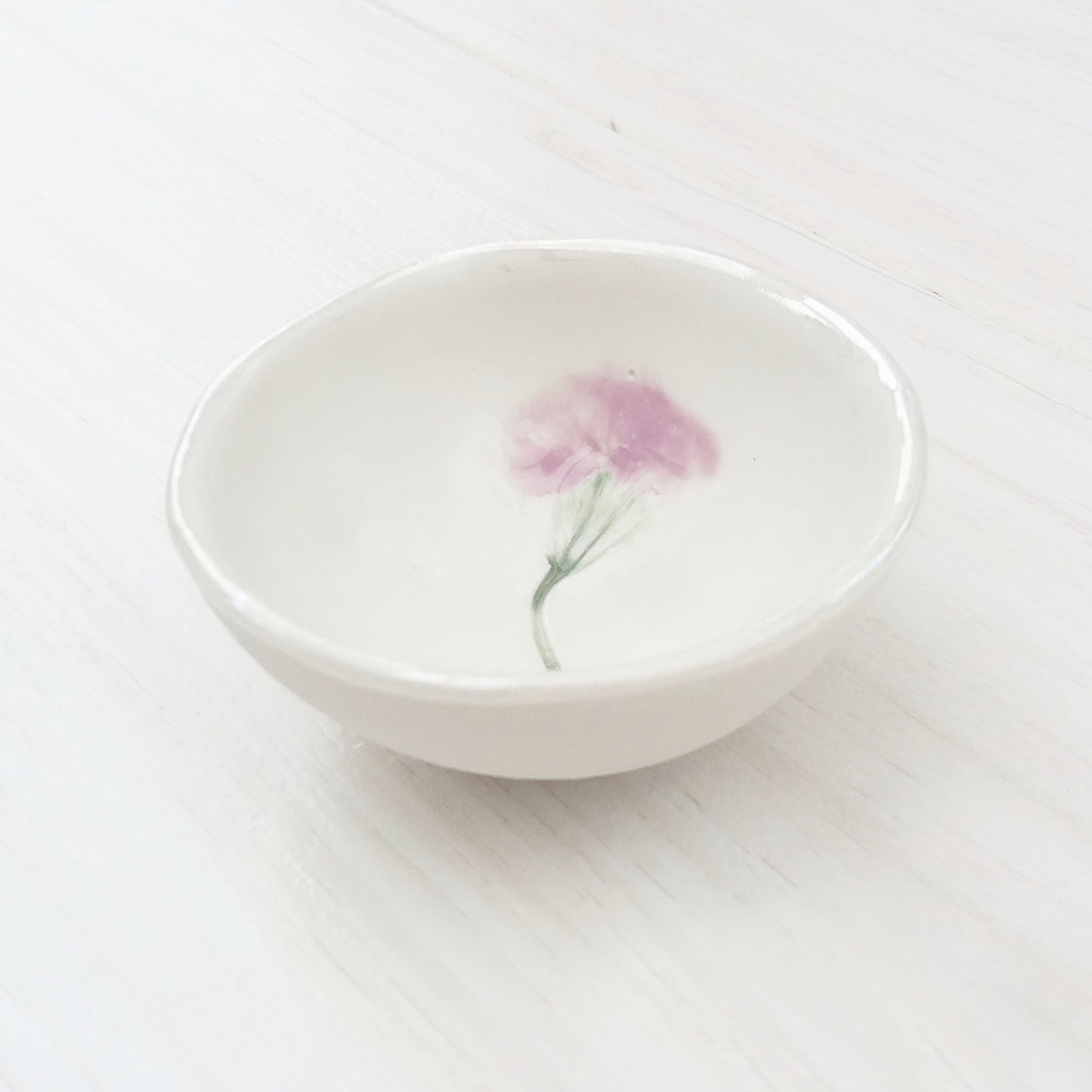 Ring Dish Holder, Christmas Gift for Mum, Ceramic Bowl, Tiny Decorative dish, Birthday Present for Bestfriend