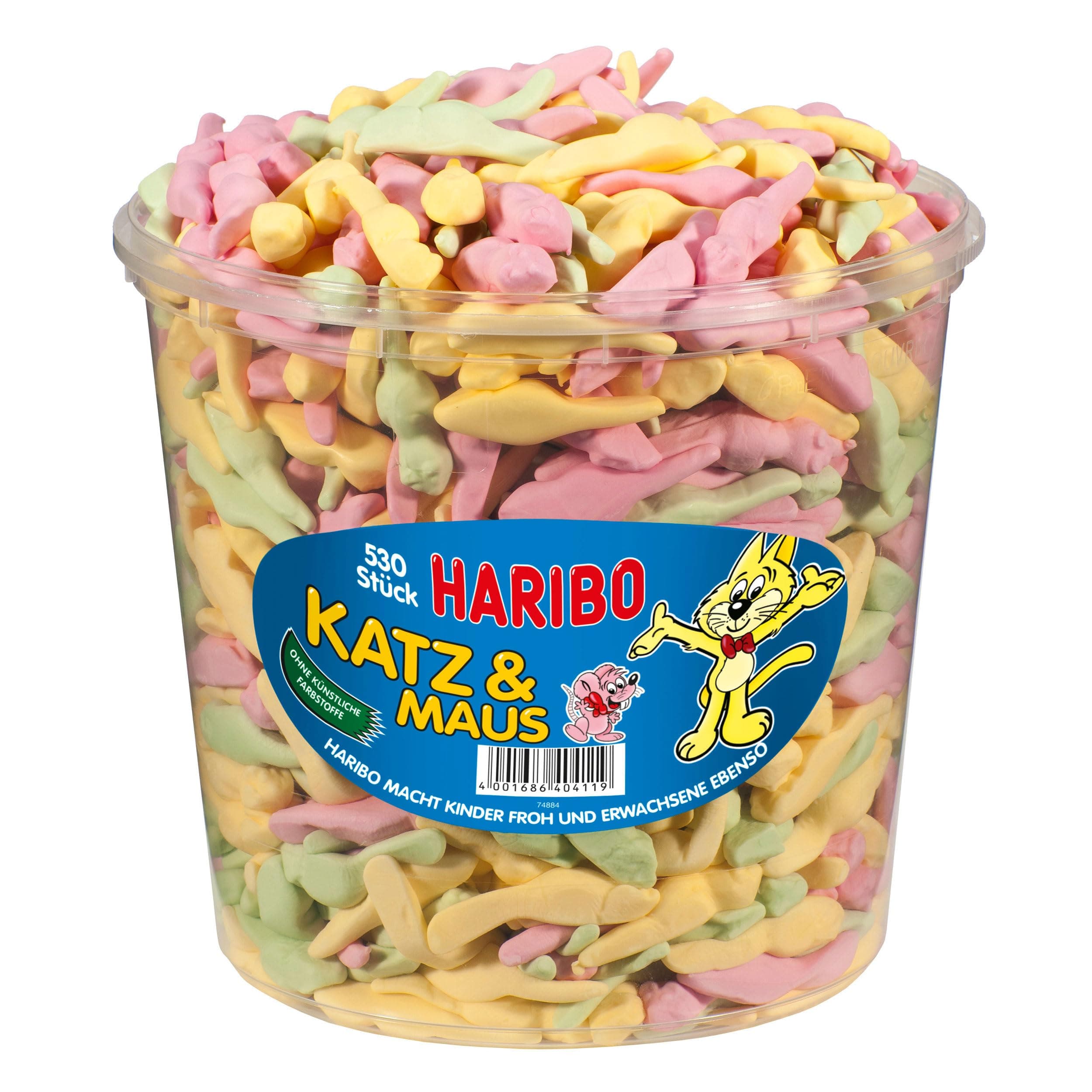 Haribo Katz & Maus 530 pcs