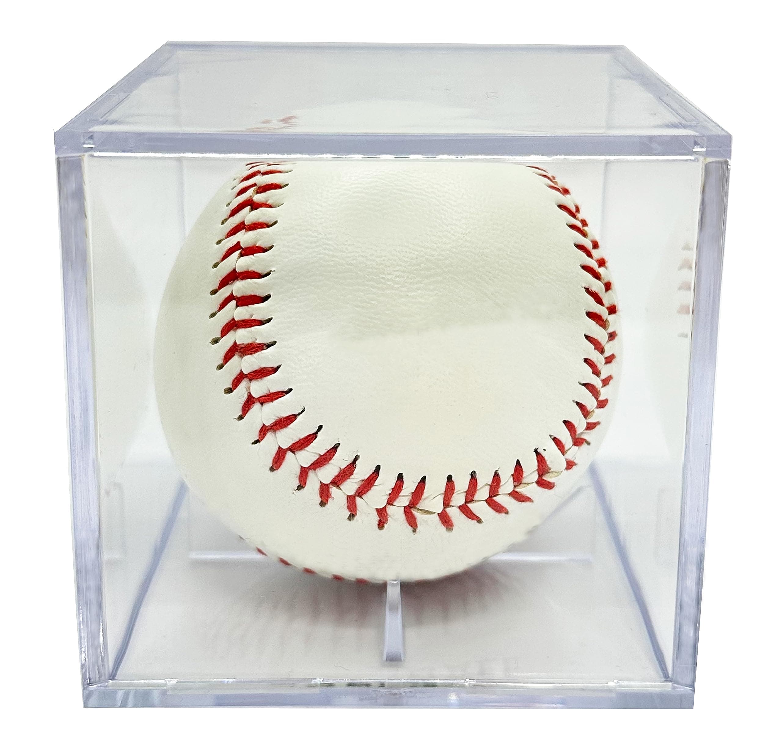 Sponsored Ad - Baseball & Golf Ball Display Case Acrylic Cube Square Clear Memorabilia Display & Storage Sports Official Baseball Accessories (Baseball Case, Standard)