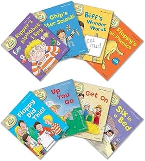 Oxford Reading Tree Read With Biff, Chip, and Kipper: Level 1 Pack of 8