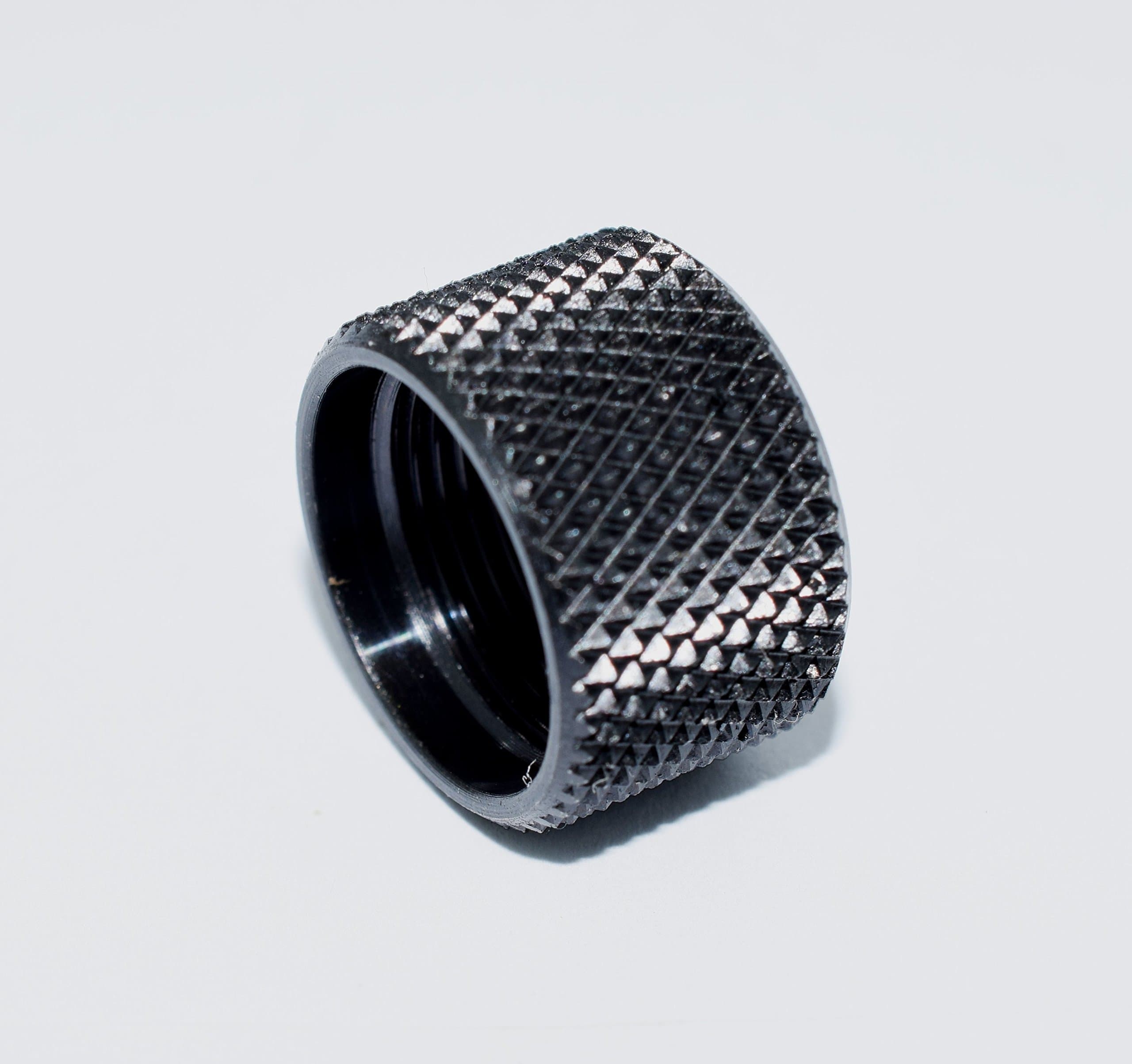 37/64 x 28 .578x 28 Barrel Thread Protector Black Oxide .45 Cal # 3017