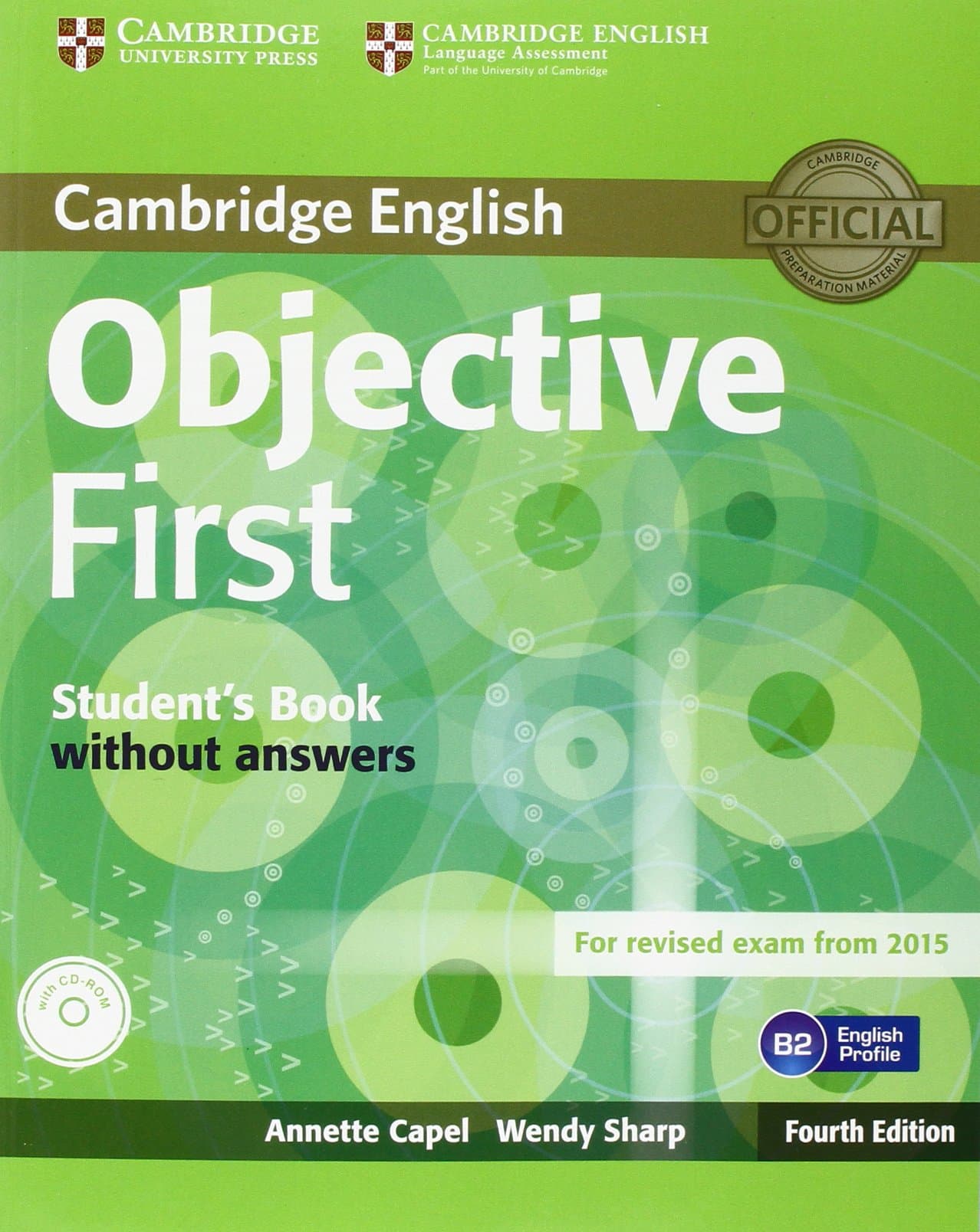 Objective First Student's Book without Answers with CD-ROM