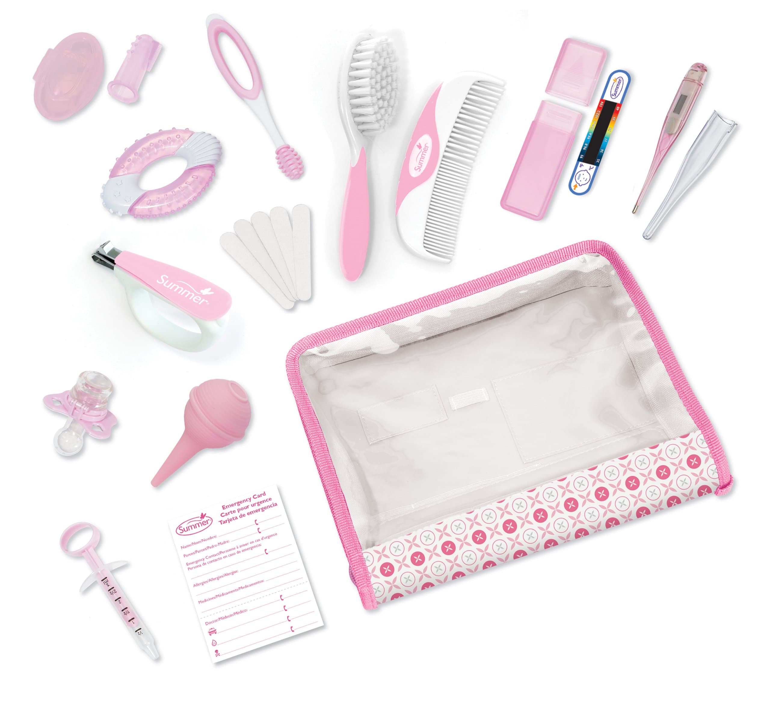 Summer Complete Nursery Care Kit, Pink/White