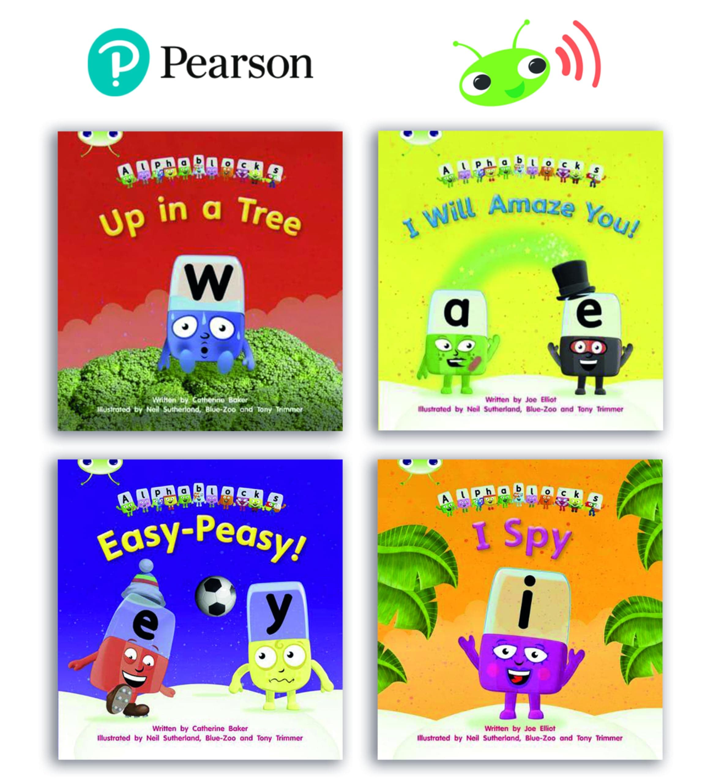 Learn to Read at Home with Bug Club Phonics Alphablocks: Phase 5 - Year 1, term 2 (4 fiction books)