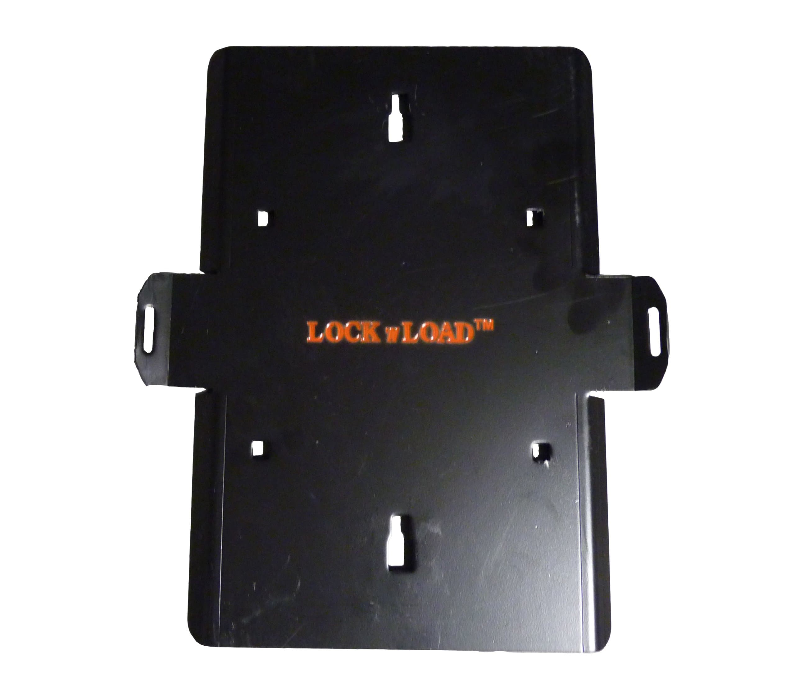 Lock 'N Load (BK100-1 Black Wheel Chock Mounting Baseplate